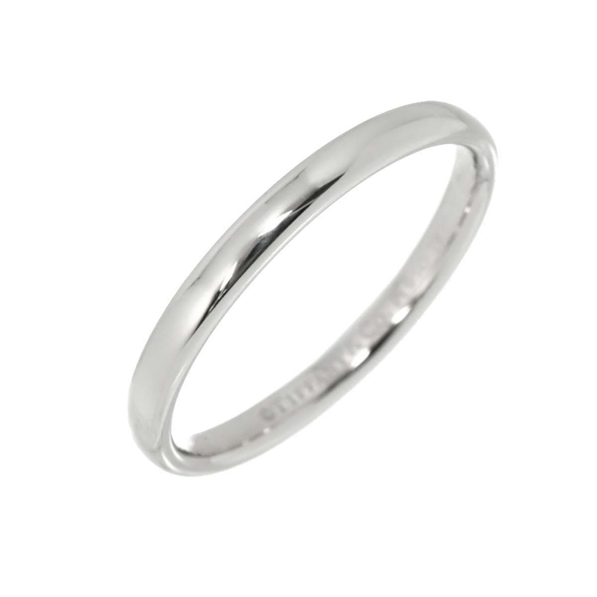 TIFFANY&Co. フォーエバー 18号 リング 幅2.5mm Pt プラチナ 指輪  Forever Ring ティファニー 90310922