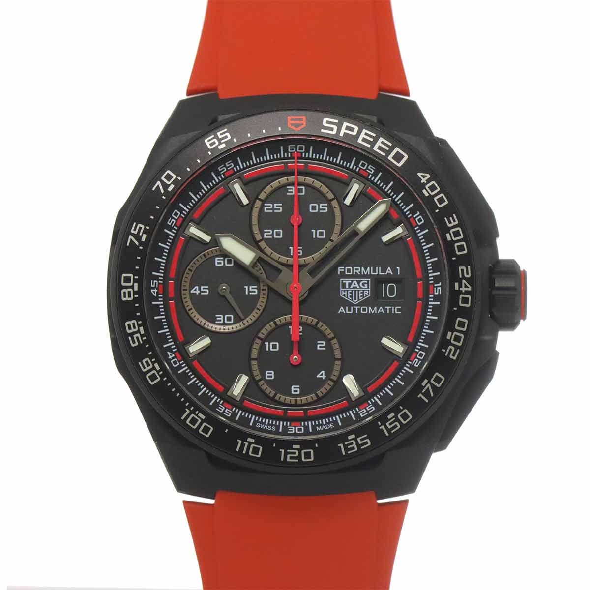 TAG Heuer フォーミュラ1 CBZ2085 クロノグラフ メンズ 腕時計 デイト ブラック 自動巻き Formula1 タグホイヤー 90314598