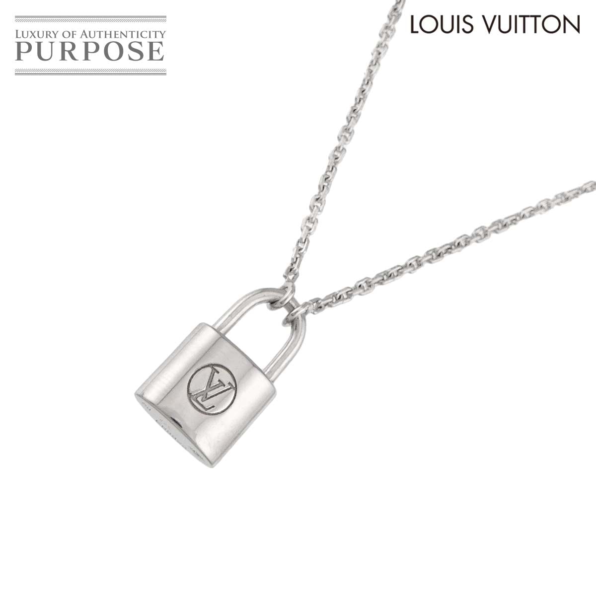 LOUIS VUITTON パンダンティフ ロックイット ネックレス 50cm SV シルバー 925 Rockit Necklace ルイ ヴィトン 90311412