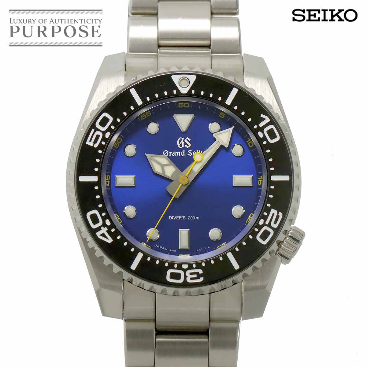 GRAND SEIKO スポーツコレクション SBGX337 メンズ 腕時計 9F61-0AL0 ブルー クォーツ ウォッチ Sport Collection グランドセイコー 90316924