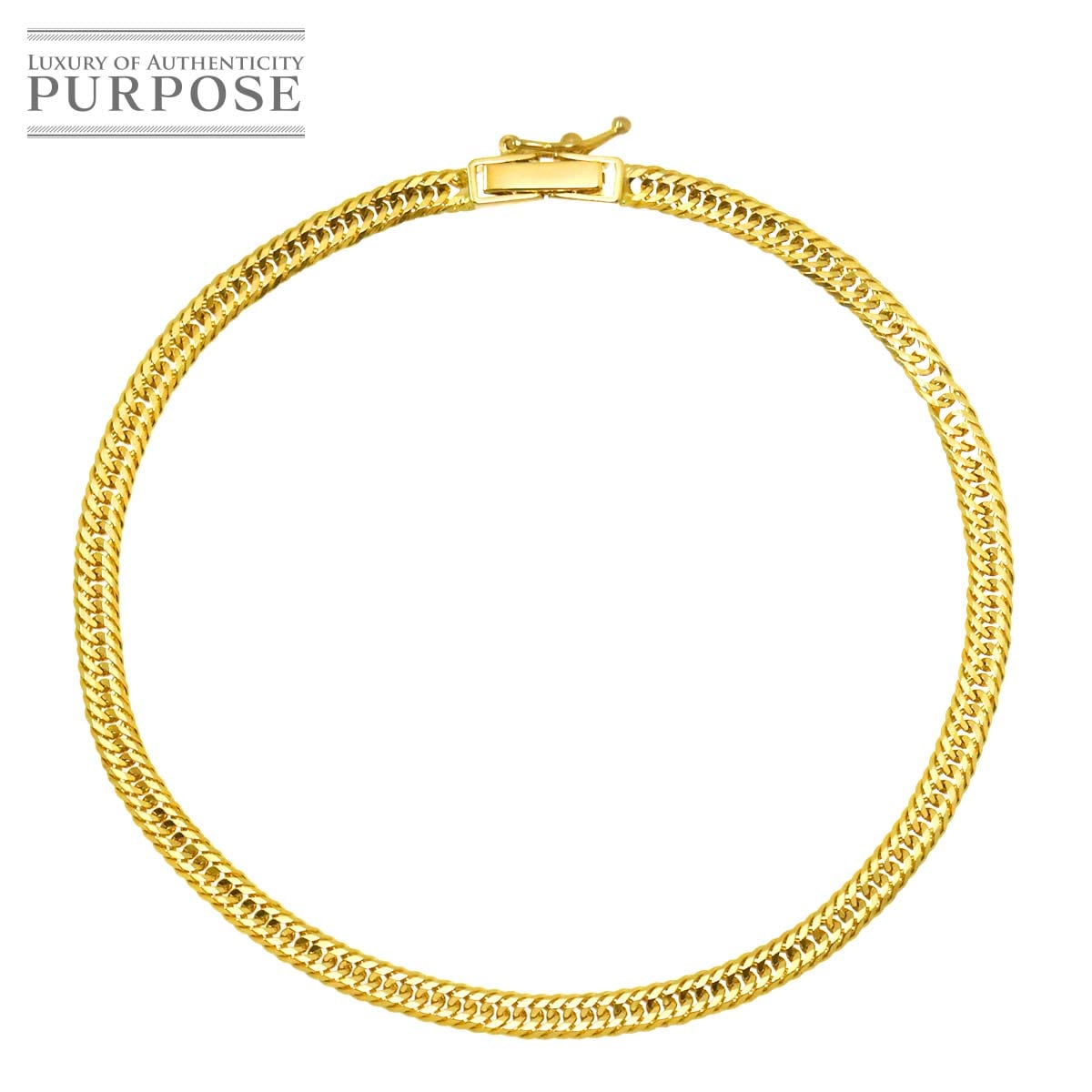 K18 喜平 ブレスレット 18.5cm 8面トリプル 4.9g 幅 3.1mm イエローゴールド 750 キヘイ kihei bracelet 90316002