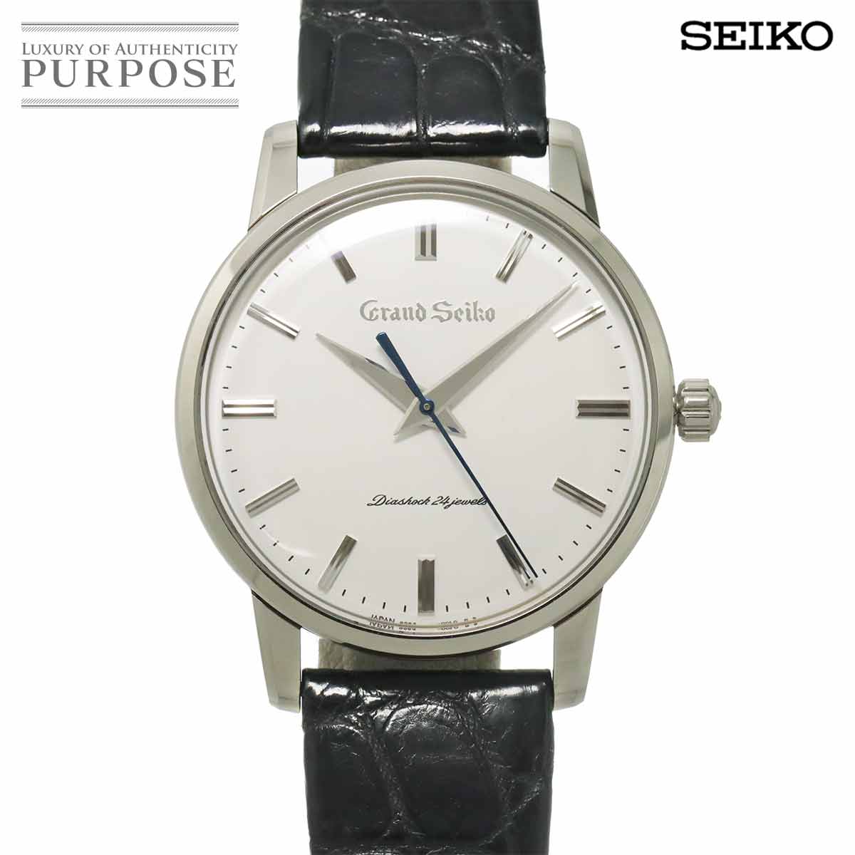 GRAND SEIKO 初代GS復刻モデル SBGW253 世界限定1960本 メンズ 腕時計 9S64-00M0 ホワイト 手巻き ウォッチ Master Shop グランドセイコー 90315450