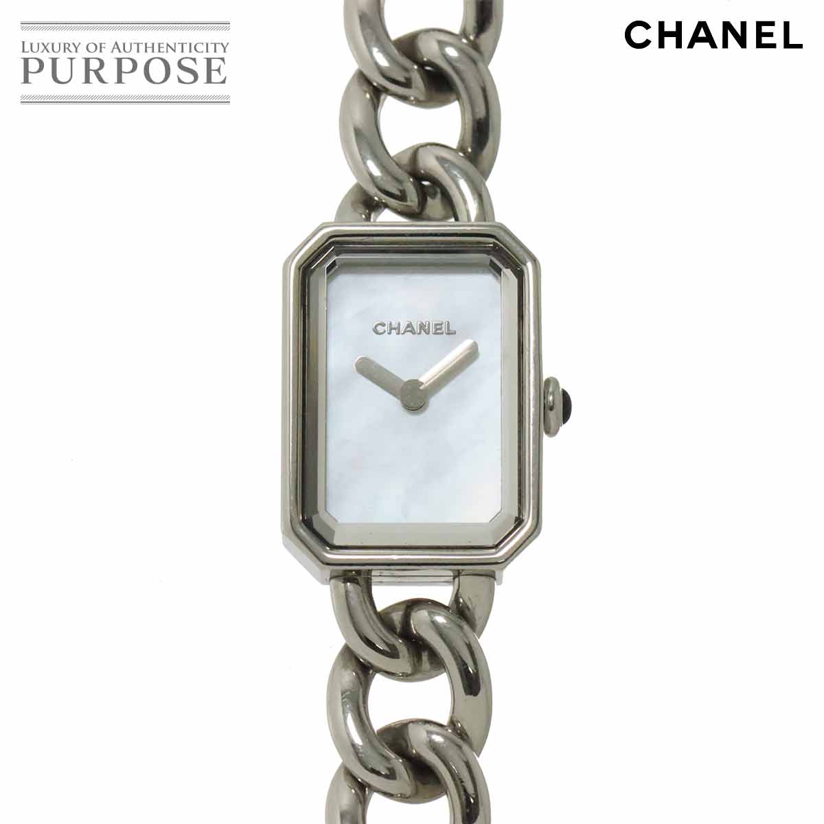CHANEL プルミエール 22mm H3249 レディース 腕時計 ホワイトシェル クォーツ ウォッチ Premiere シャネル 90316939
