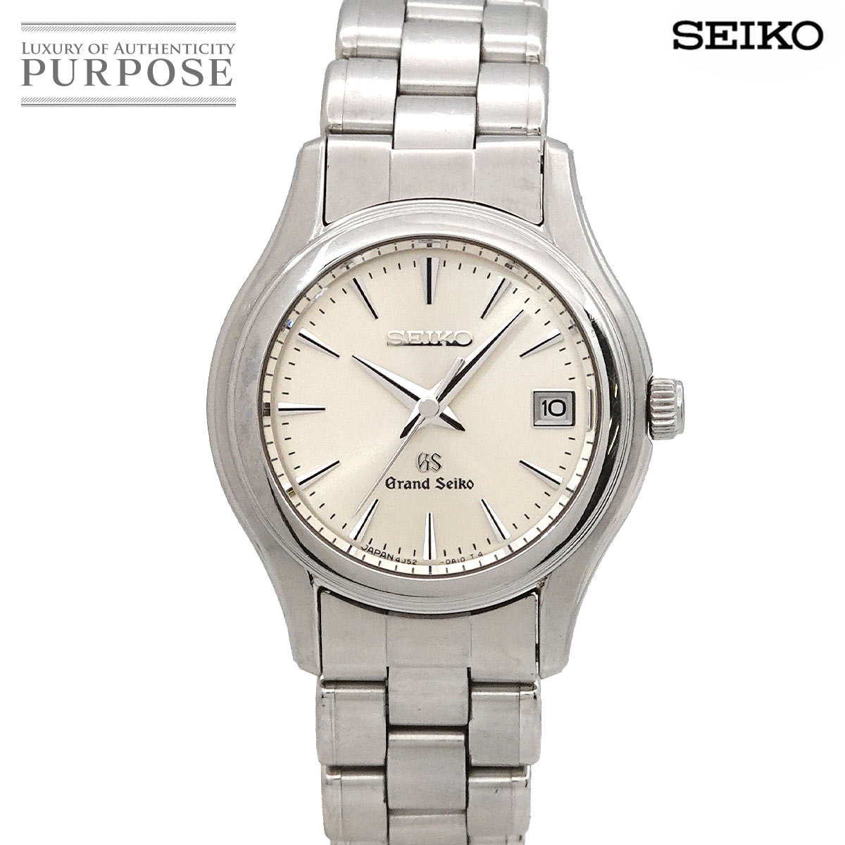 SEIKO グランドセイコー STGF025 デイト レディース 腕時計 4J52 0A10 シルバー クォーツ ウォッチ GRAND SEIKO セイコー 90316838