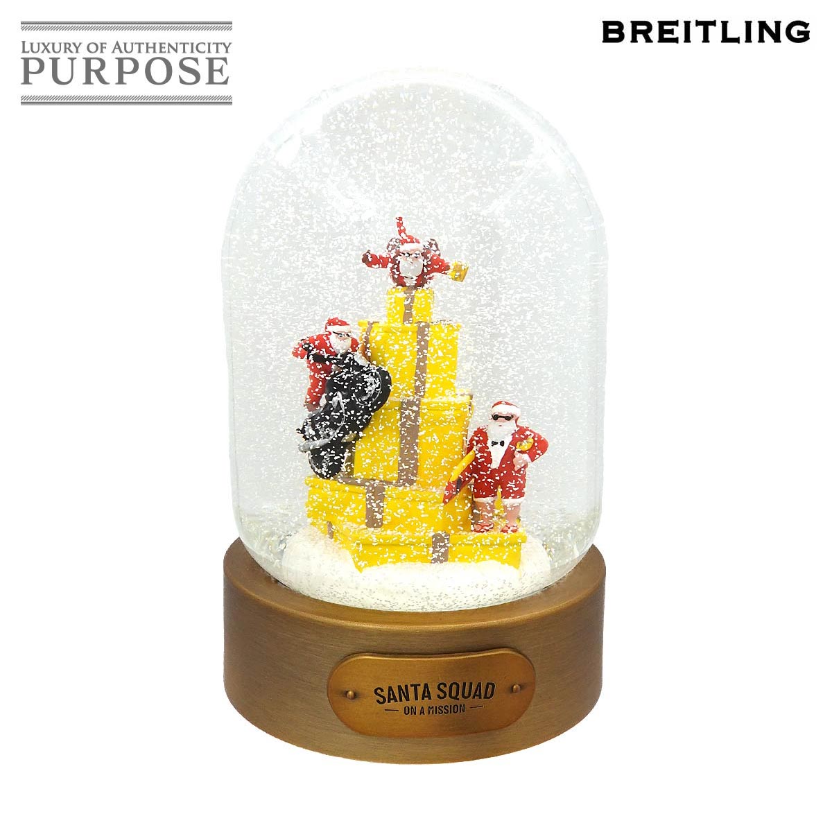 BREITLING スノードーム サンタクロース インテリア Snow Dome ブライトリング 90316861