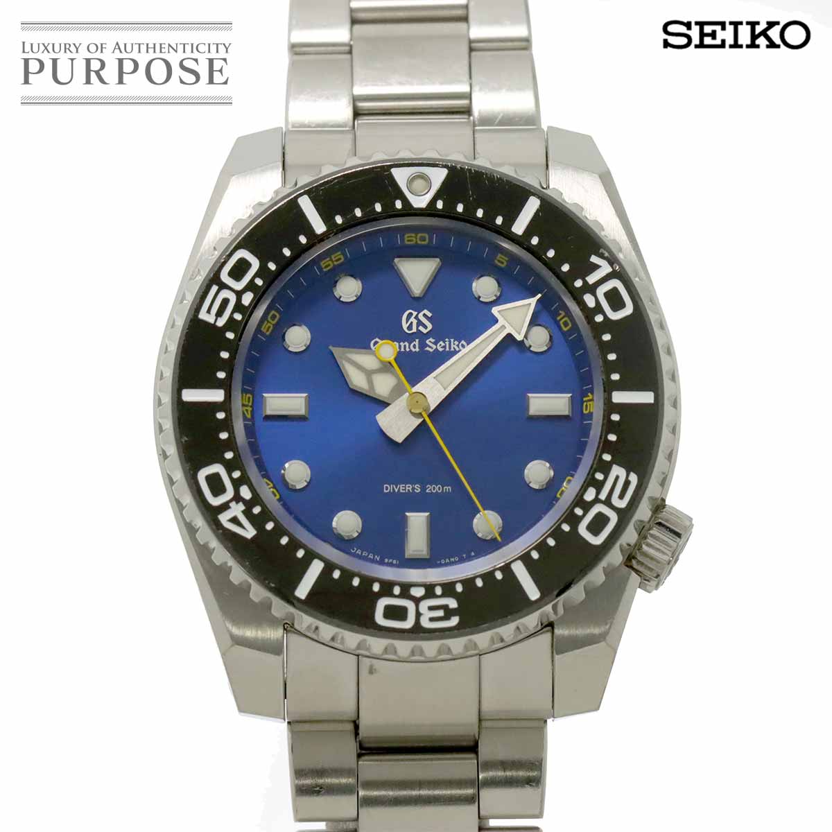 GRAND SEIKO スポーツコレクション SBGX337 メンズ 腕時計 9F61-0AL0 ブルー クォーツ ウォッチ Sport Collection グランドセイコー 90316927
