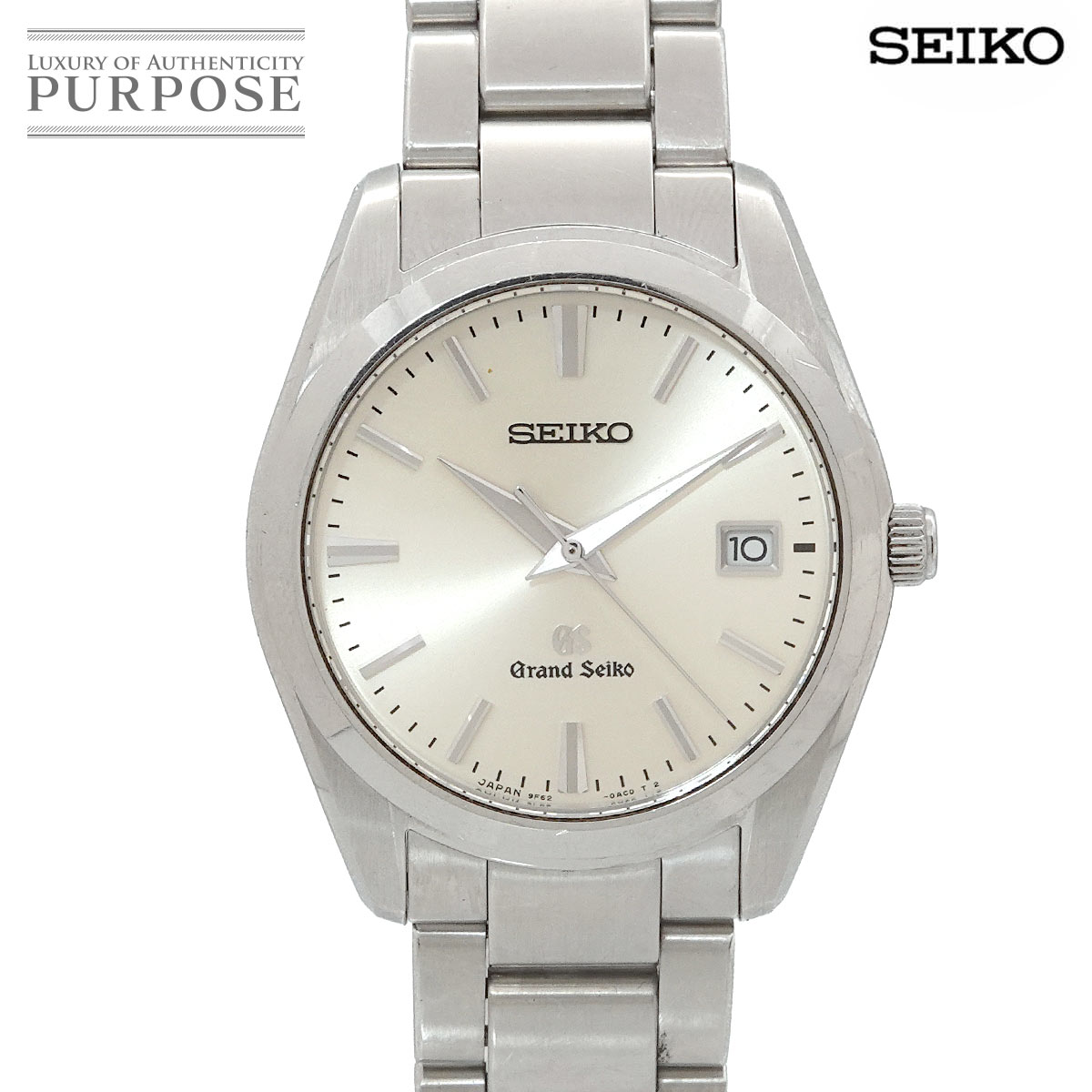 SEIKO グランドセイコー SBGX063 メンズ 腕時計 デイト シルバー クォーツ ウォッチ GRAND SEIKO セイコー 90315477