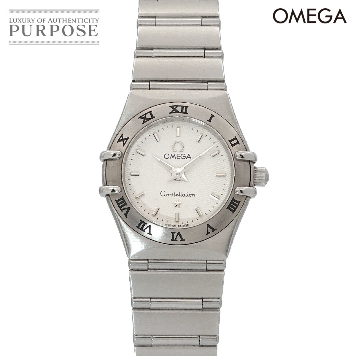 OMEGA コンステレーション ミニ 1562 30 レディース 腕時計 シルバー クォーツ ウォッチ Constellation オメガ 90314293