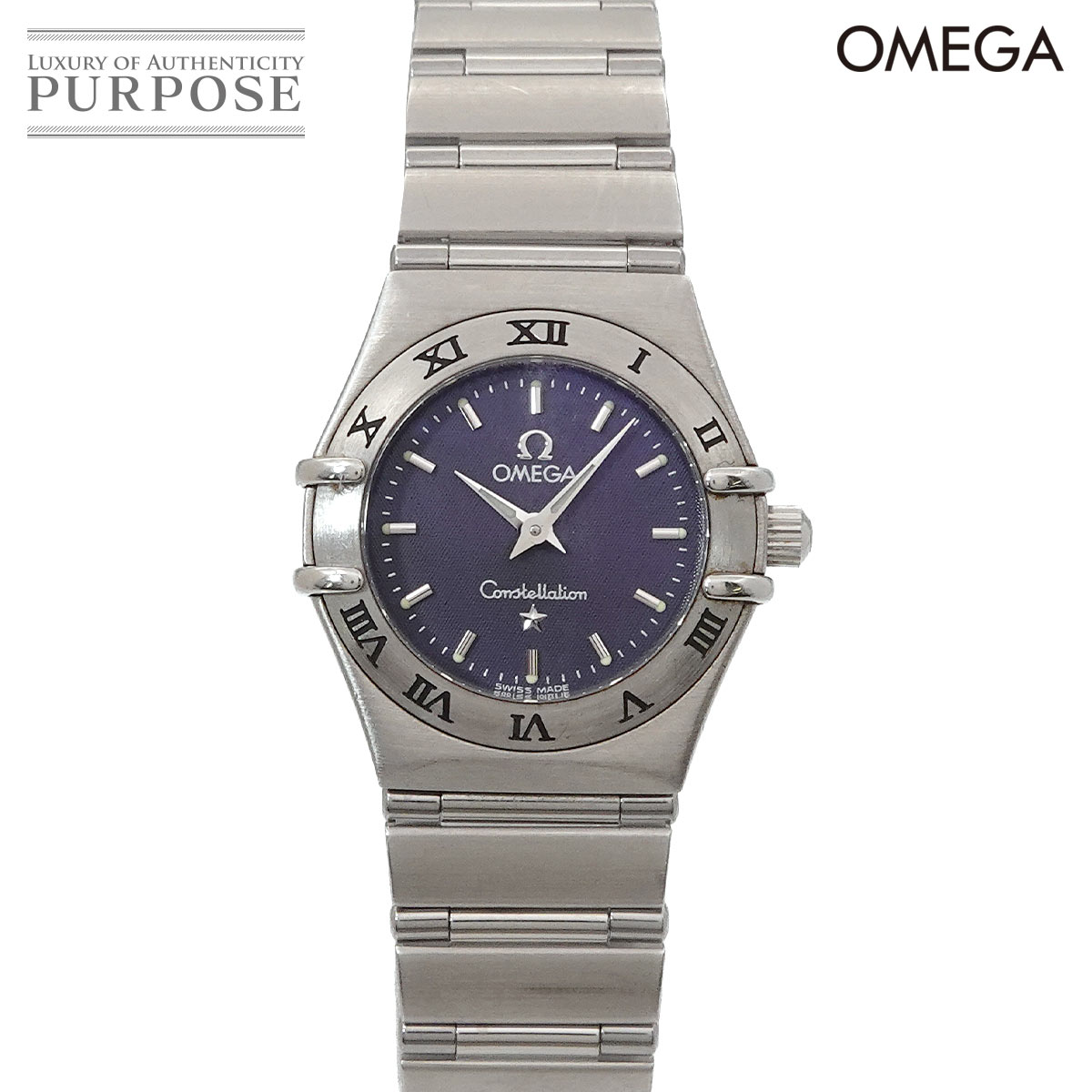 OMEGA コンステレーション 1562 40 レディース 腕時計 グレー クォーツ ウォッチ Constellation オメガ 90314951