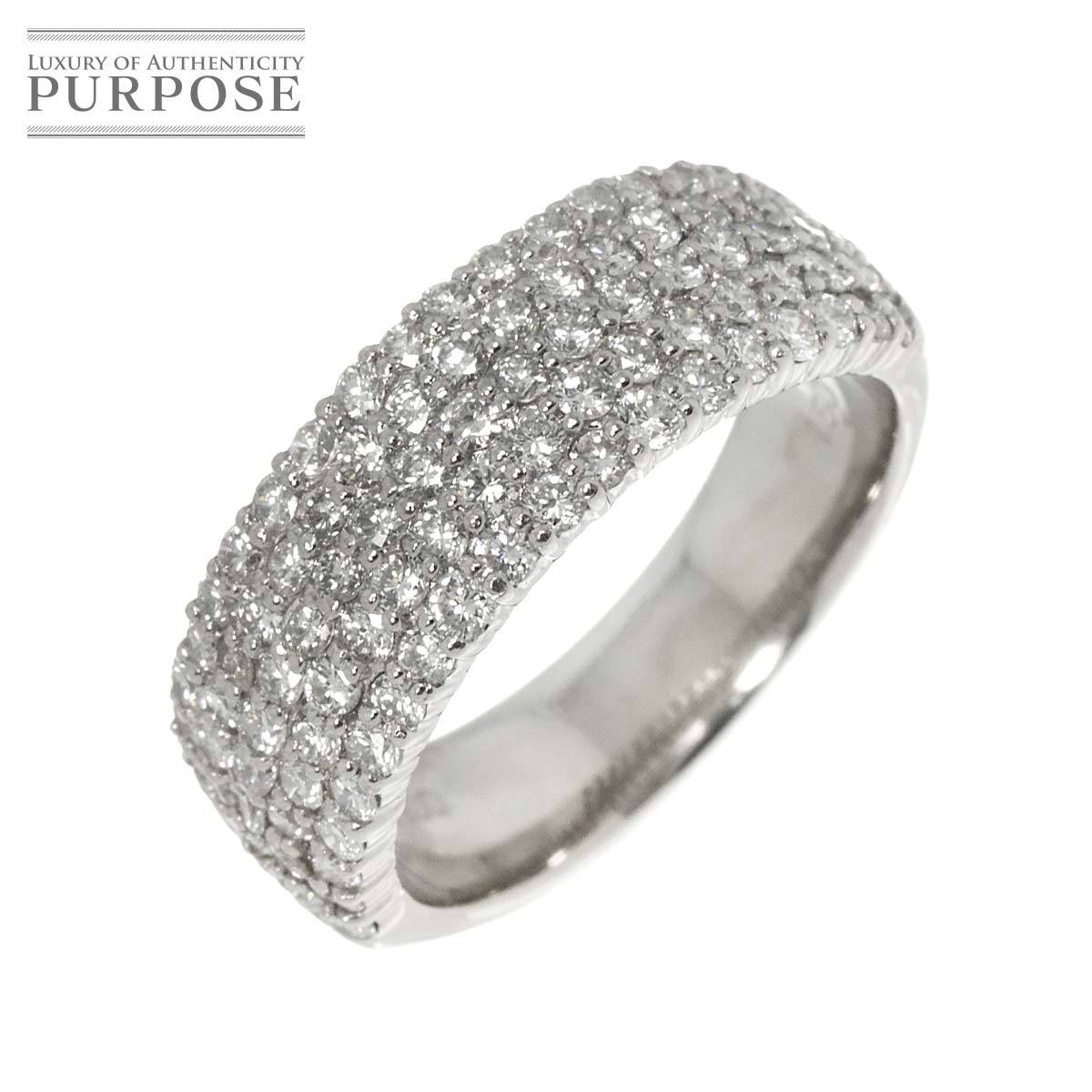 リング 12号 ダイヤ 1.50ct Pt プラチナ 指輪 Diamond Ring 90311931