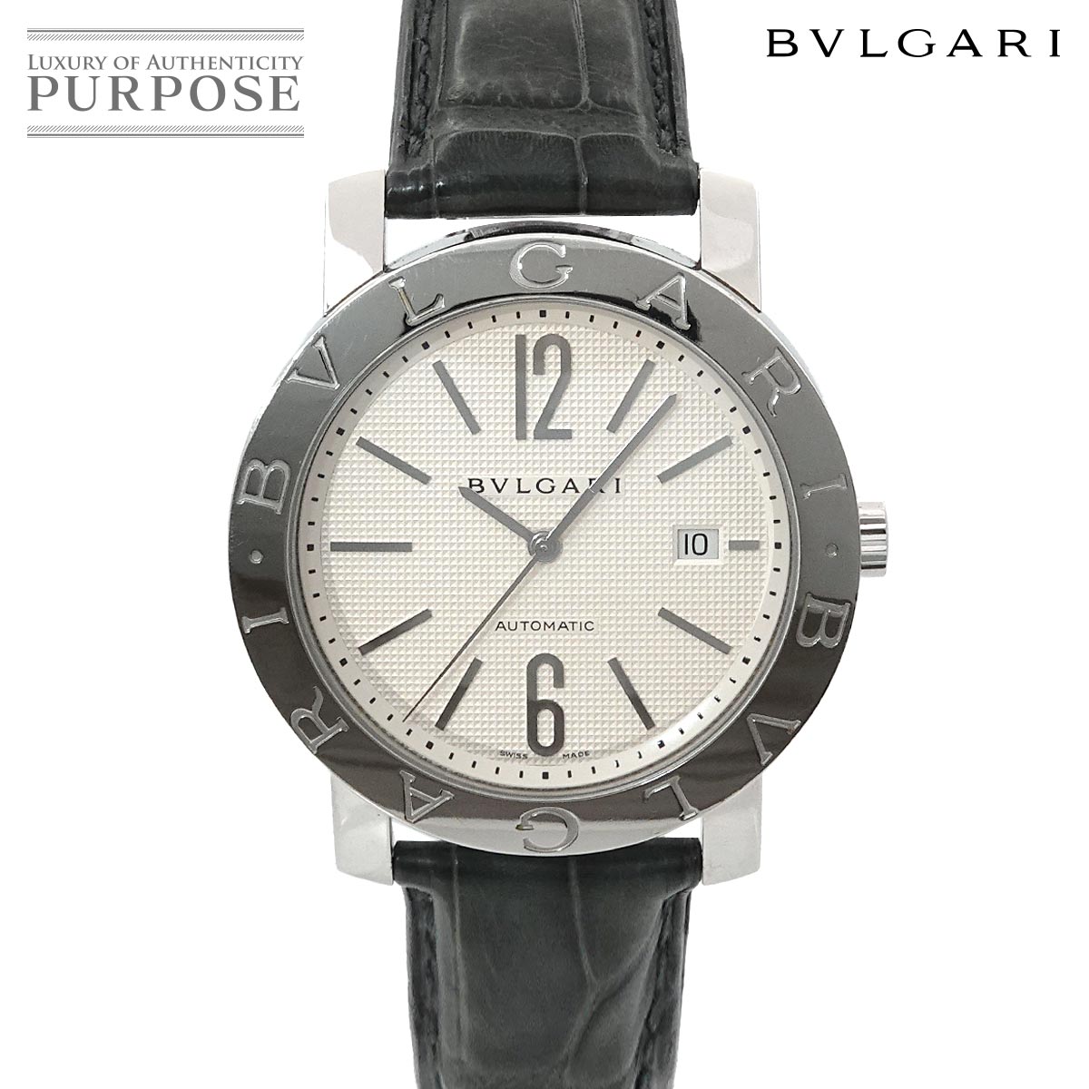 BVLGARI ブルガリブルガリ BB42SLAUTO メンズ 腕時計 デイト シルバー オートマ 自動巻き ウォッチ BVLGARIBVLGARI ブルガリ 90317641