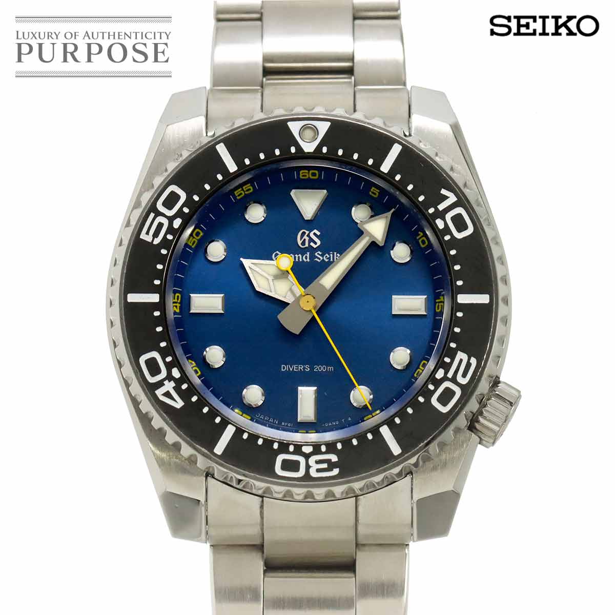 GRAND SEIKO スポーツコレクション SBGX337 メンズ 腕時計 9F61-0AL0 ブルー クォーツ ウォッチ Sport Collection グランドセイコー 90312745