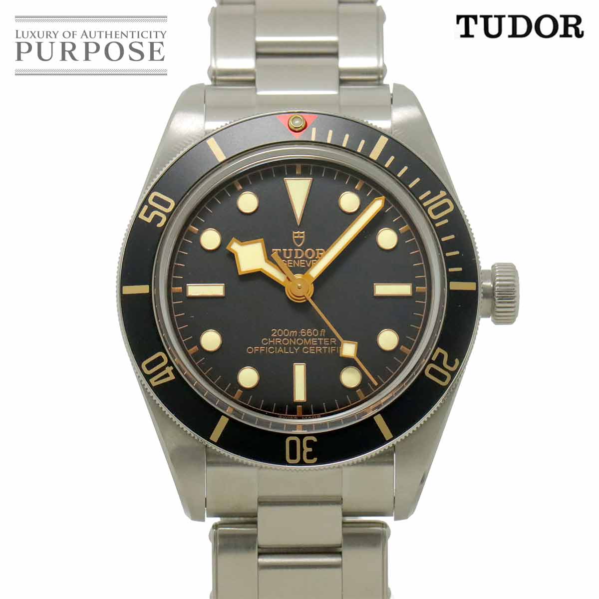 TUDOR ブラックベイ フィフティエイト 79030N メンズ 腕時計 ブラック オートマ 自動巻き ウォッチ Black Bay Fifty Eight チューダー チュードル 90313044
