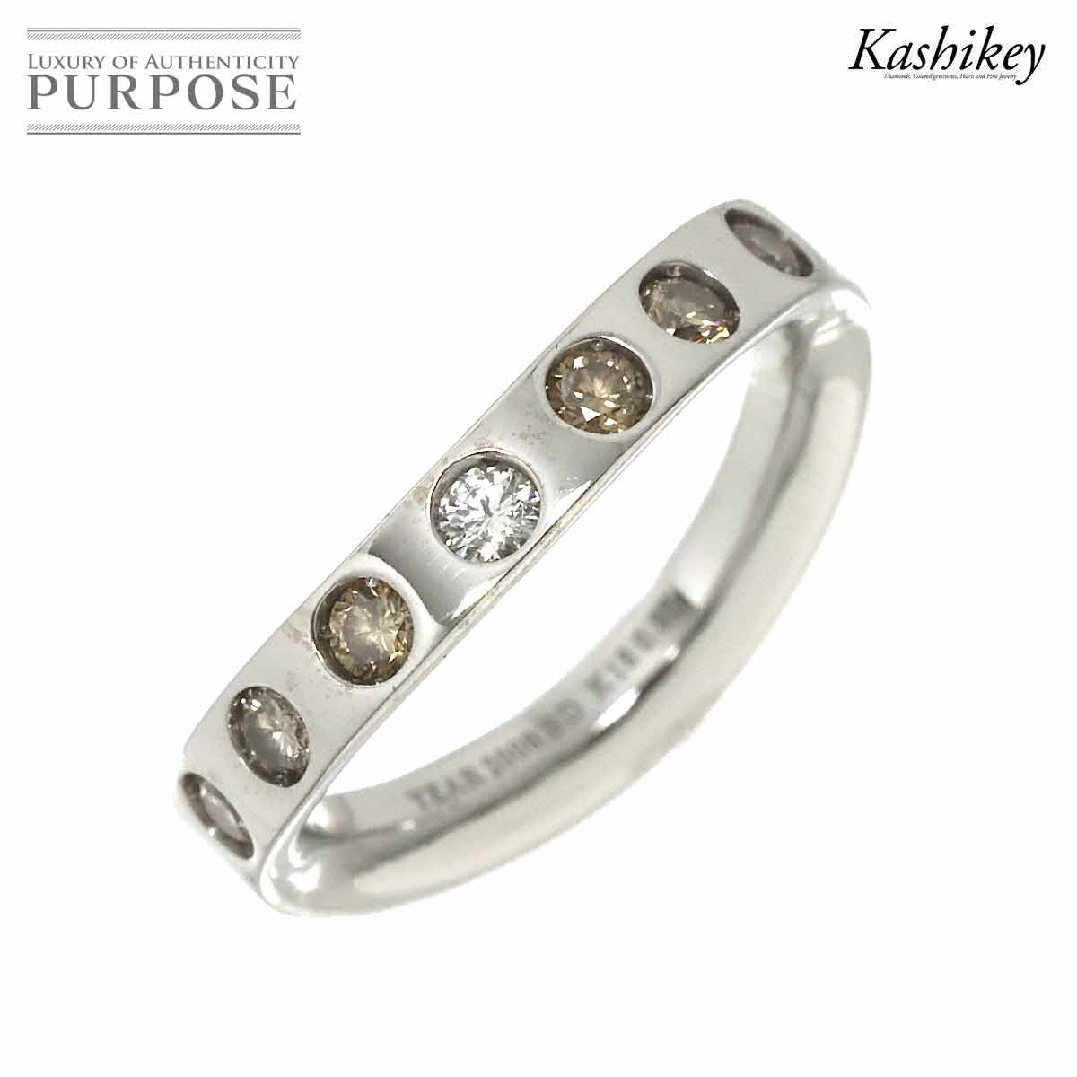 KASHIKEY 12.5号 リング ダイヤ 0.85ct K18 WG ホワイトゴールド 750 Diamond Ring カシケイ 90311312