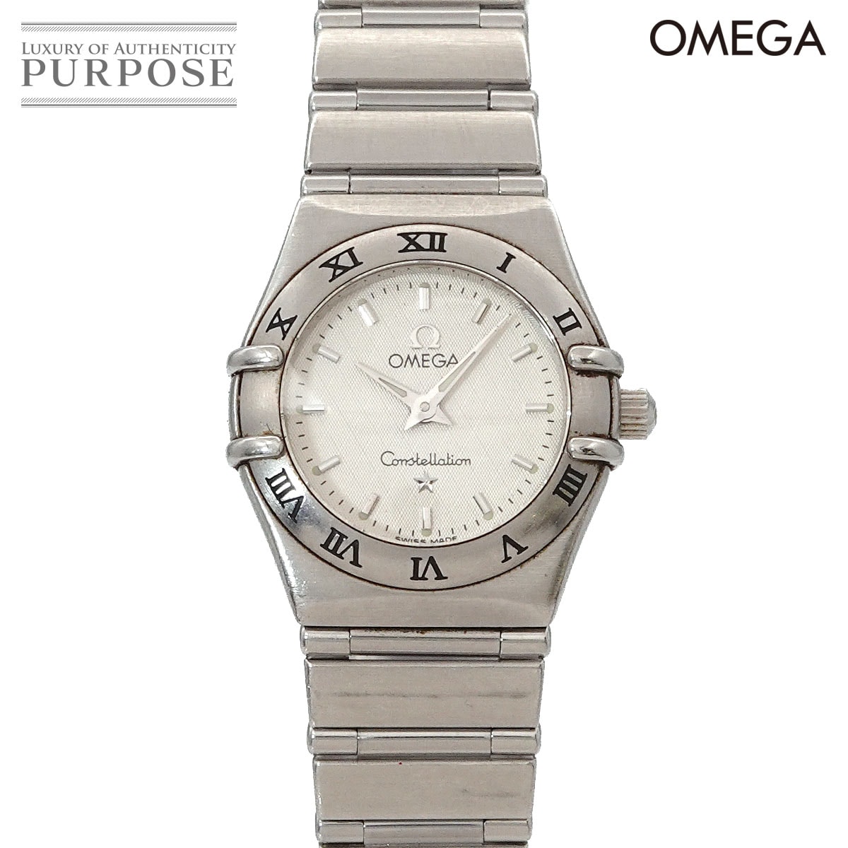 OMEGA コンステレーション ミニ 1562 30 レディース 腕時計 シルバー クォーツ ウォッチ Constellation オメガ 90317067