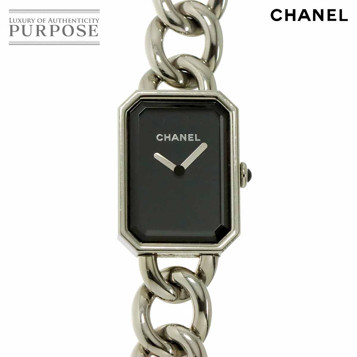 CHANEL プルミエール H3250 レディース 腕時計 ブラック クォーツ ウォッチ Premiere シャネル 90318174