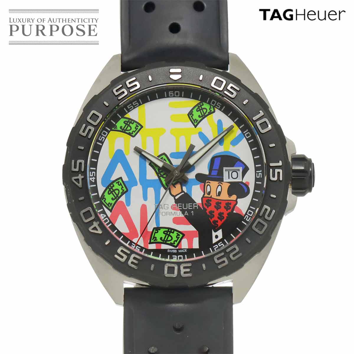 TAG Heuer フォーミュラ1 アレックモノポリー WAZ1119 世界限定200本 メンズ 腕時計 デイト クォーツ ウォッチ Formula 1 タグホイヤー 90318545