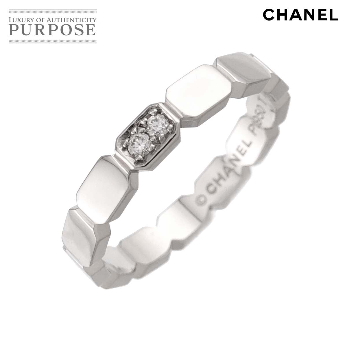 CHANEL プルミエール プロメス #60 リング ダイヤ Pt プラチナ 指輪 Premiere Ring シャネル 90315591