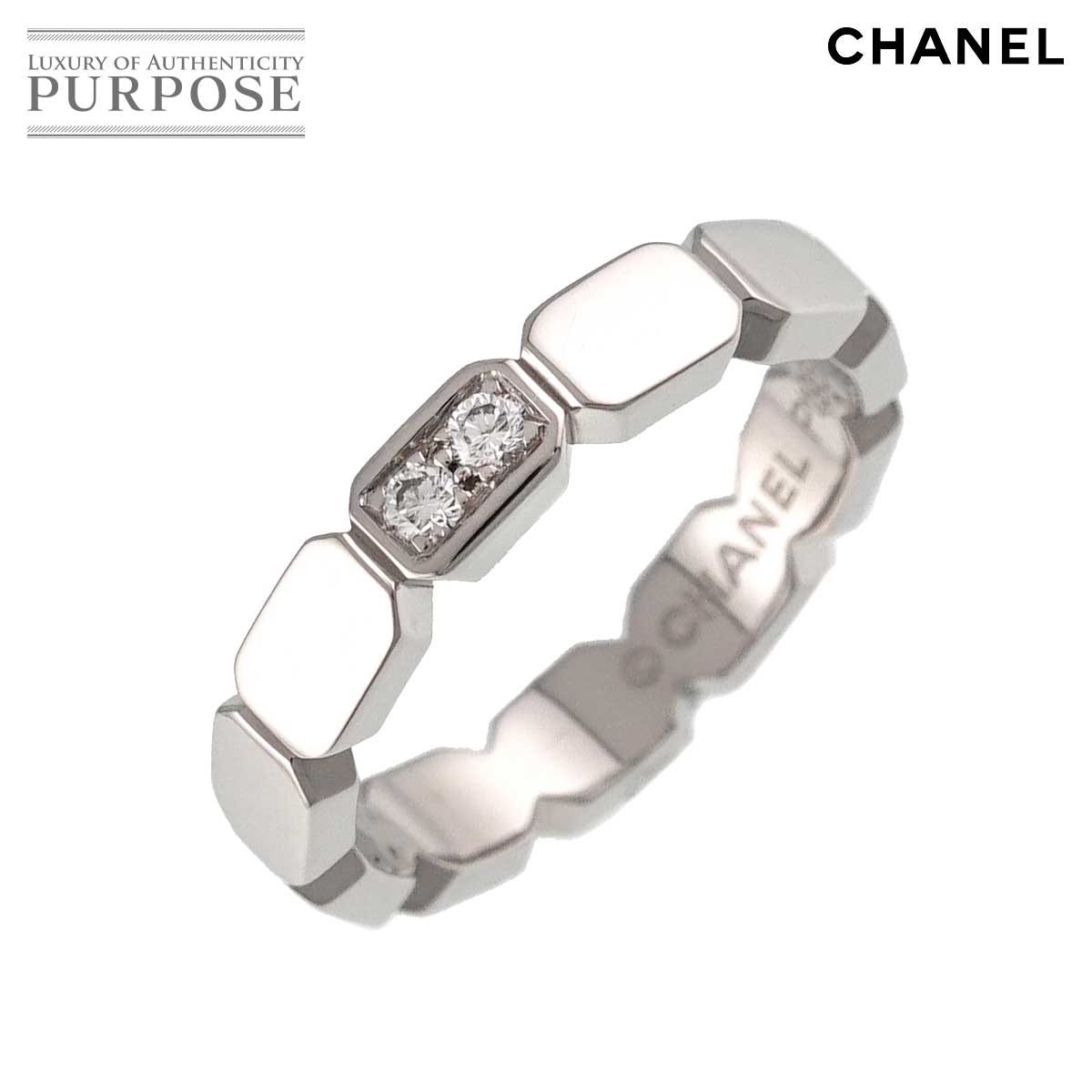 CHANEL プルミエール プロメス #48 リング ダイヤ Pt プラチナ 指輪 Premiere Ring シャネル 90317676