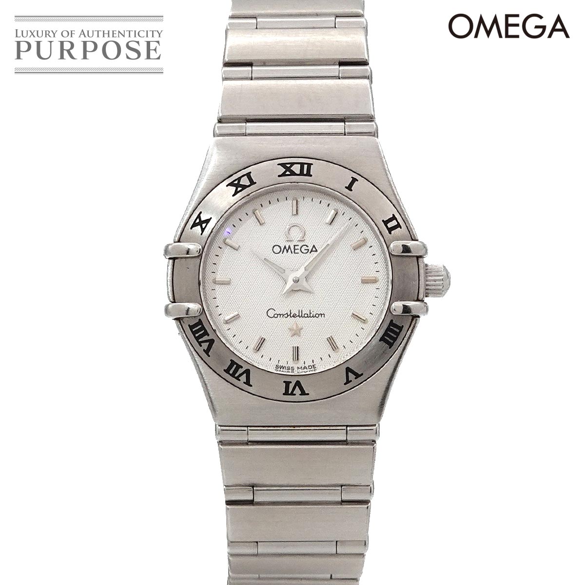 OMEGA コンステレーション ミニ 1562 30 レディース 腕時計 シルバー クォーツ ウォッチ Constellation オメガ 90319570