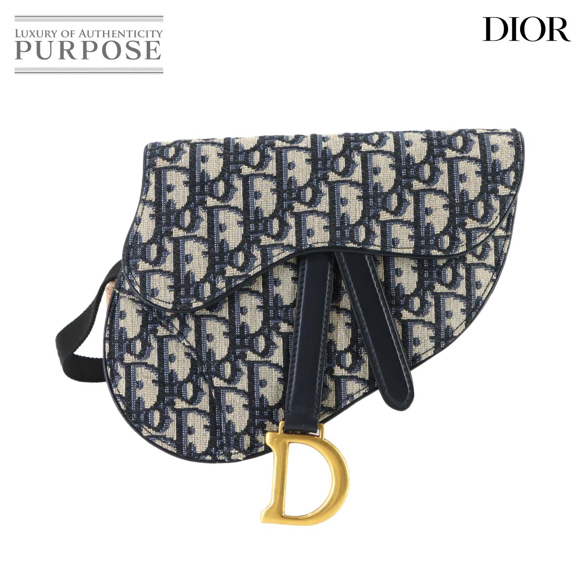 Christian Dior トロッター サドルバッグ ショルダー バッグ ポーチ