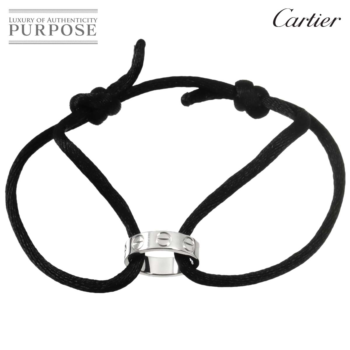 Cartier ラブ ブレスレット K18 WG ホワイトゴールド 750  Love Bracelet カルティエ 90314646