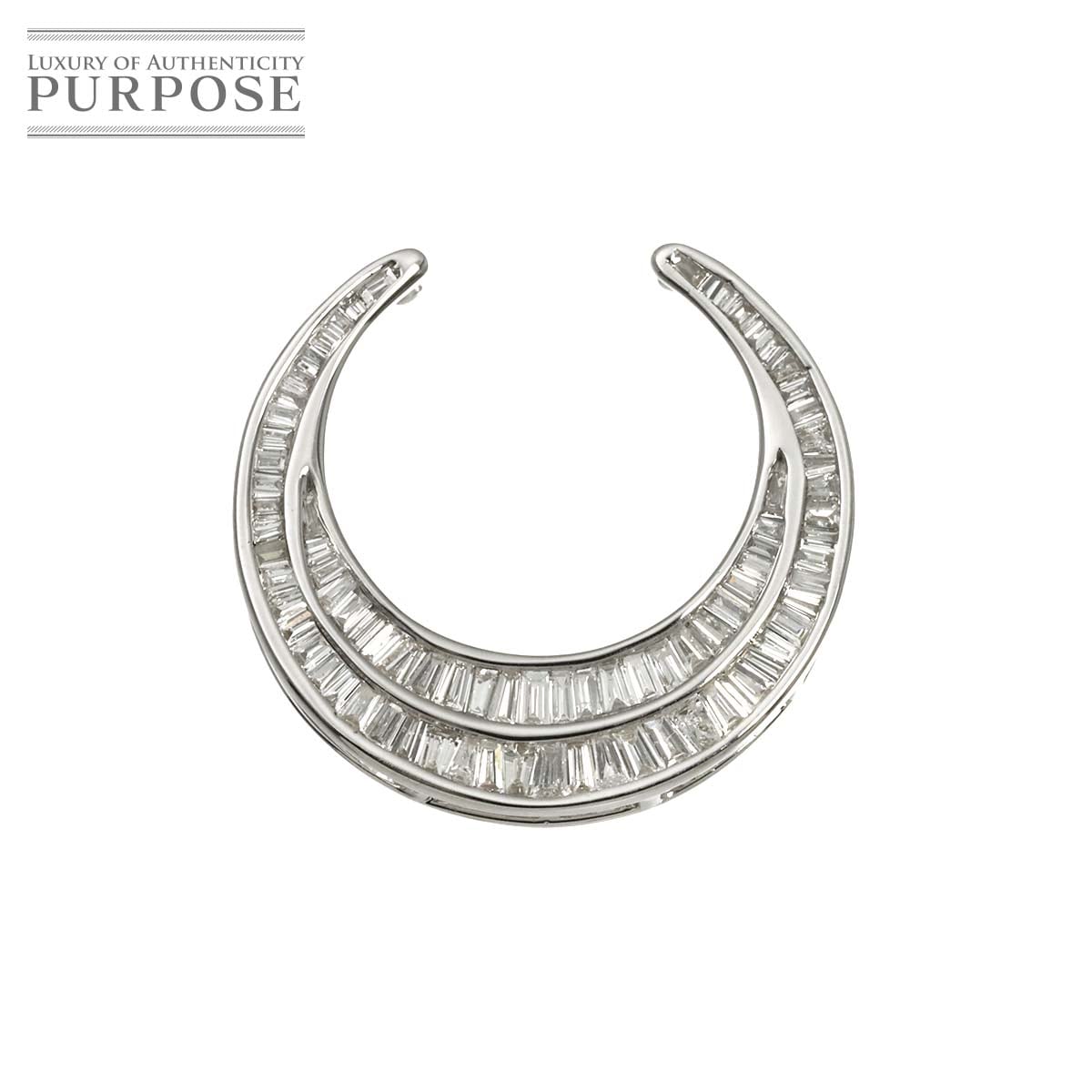 ダイヤ 0.72ct ペンダント トップ K18 WG ホワイトゴールド 750 Diamond Pendant 90316354