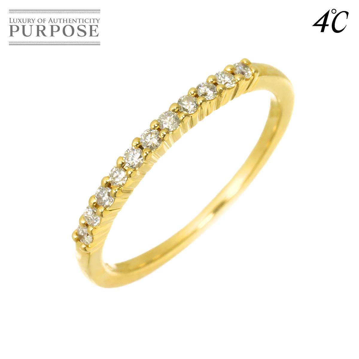 Star Jewelry 6号 リング ダイヤ K10 YG イエローゴールド 416 指輪 Diamond Ring スタージュエリー 90317729
