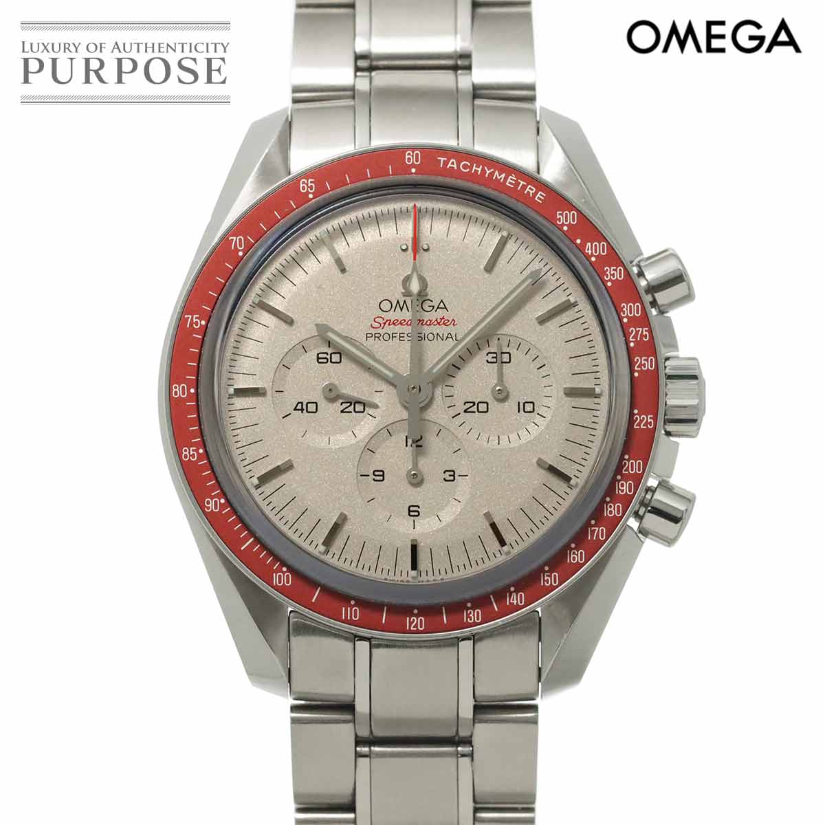OMEGA スピードマスター 東京オリンピック2020 リミテッド 522 30 42 30 06 001 クロノグラフ メンズ 腕時計 グレー 手巻き Speedmaster オメガ 90318345