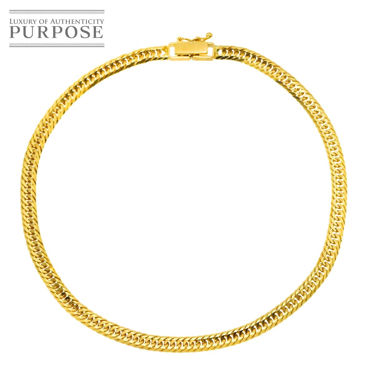 K18 喜平 ブレスレット 23cm 8面トリプル 9.9g 幅 3.2mm イエローゴールド 750 キヘイ kihei bracelet 90315989