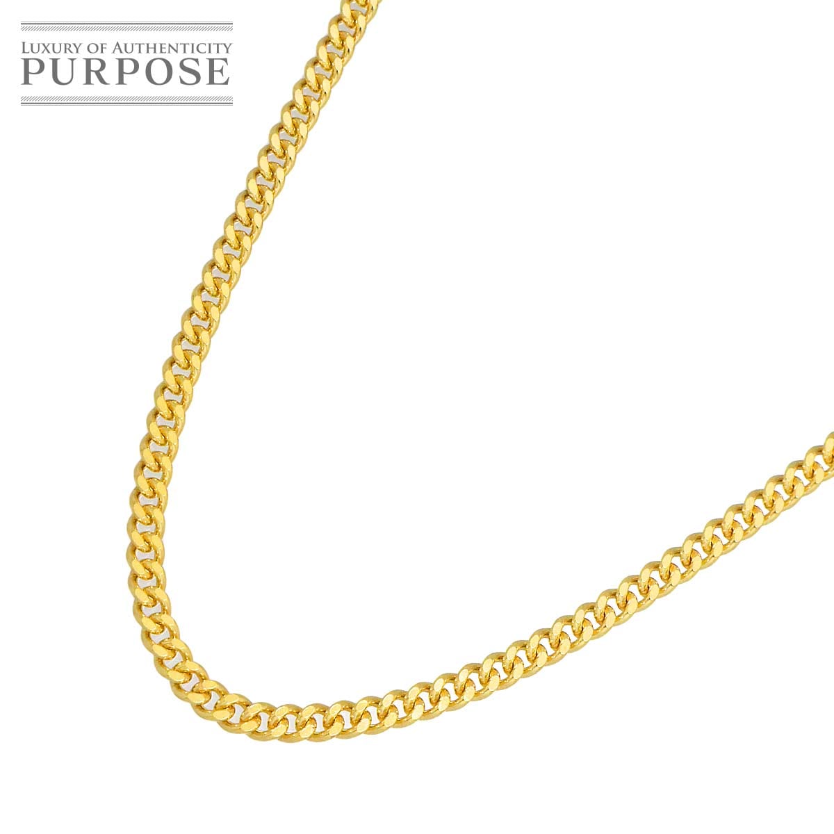 K18 喜平 ネックレス 40.5cm 2面 10.2g 幅2.5mm イエローゴールド キヘイ kihei necklace 90317704