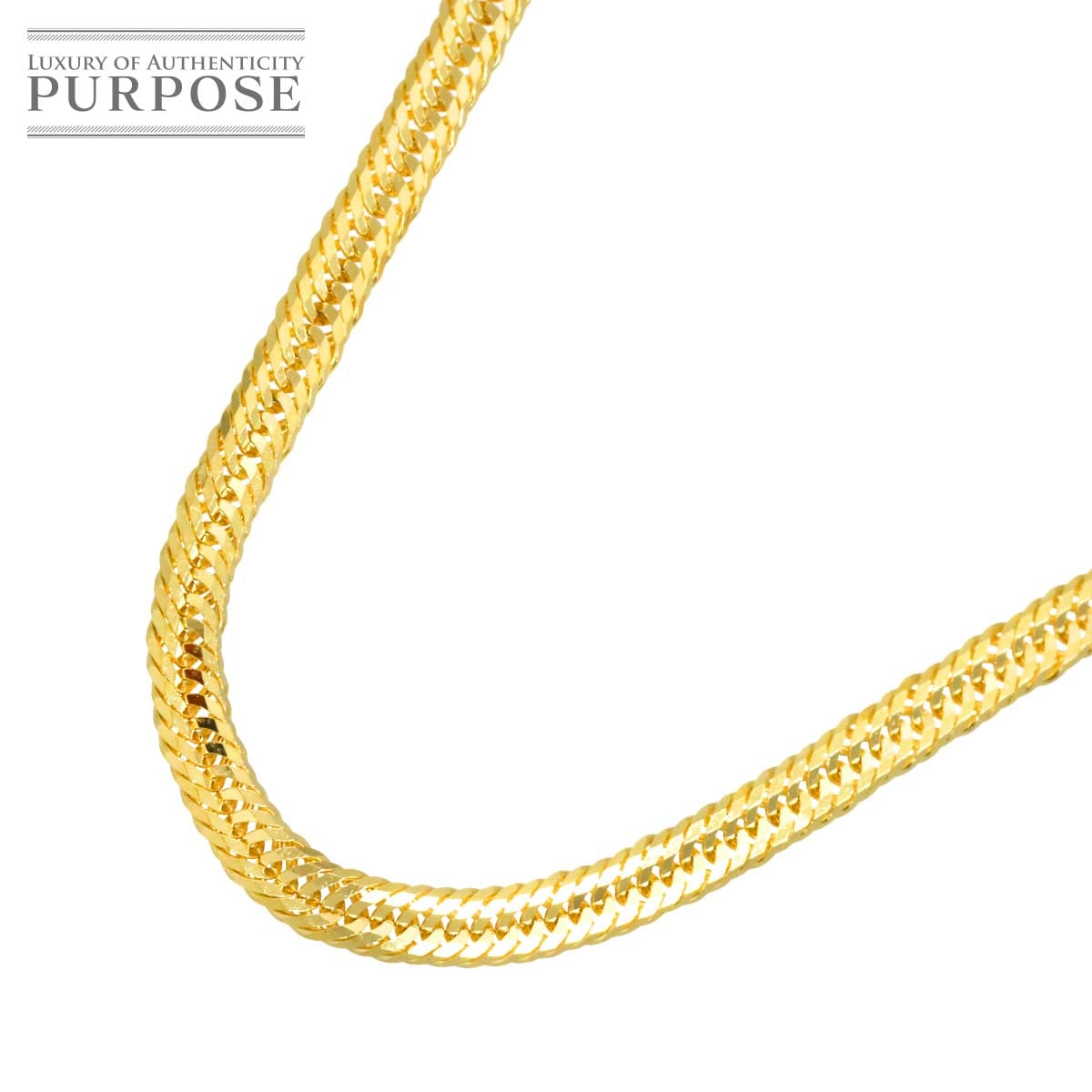 K18 喜平 ネックレス 40cm 8面トリプル 10.3g 幅3.2mm イエローゴールド 750 キヘイ kihei necklace 90318599