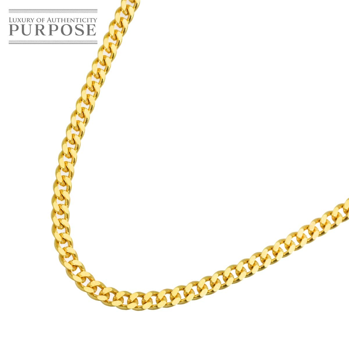 K18 喜平 ネックレス 50cm 2面 10.0g 幅2.3mm イエローゴールド キヘイ kihei necklace 90319282