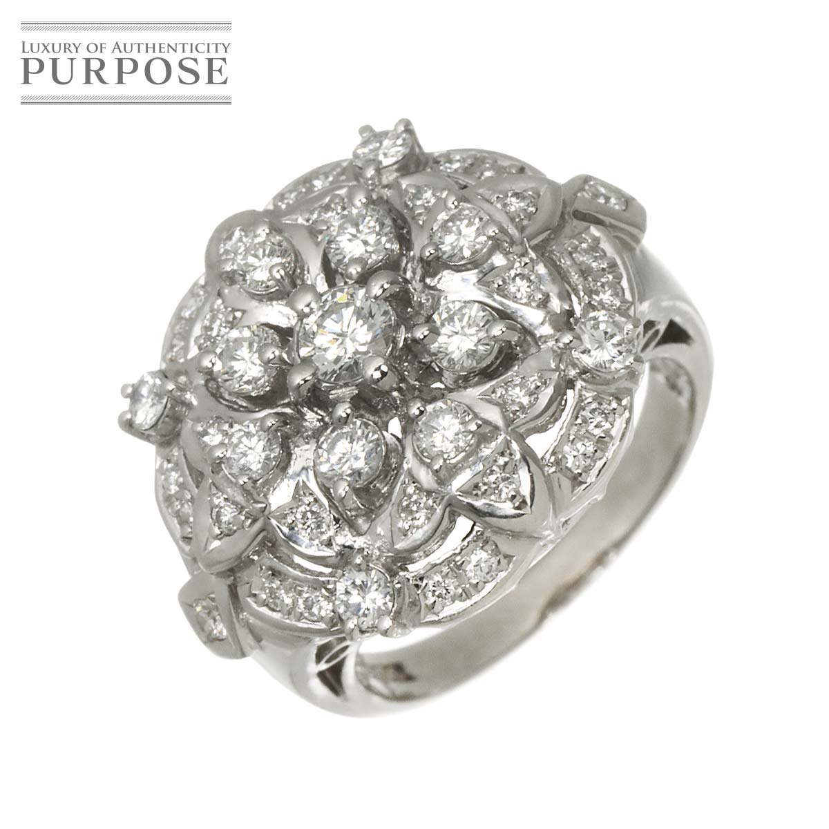 リング 11号 ダイヤ 1.06ct Pt プラチナ 指輪 Diamond Ring 90316246