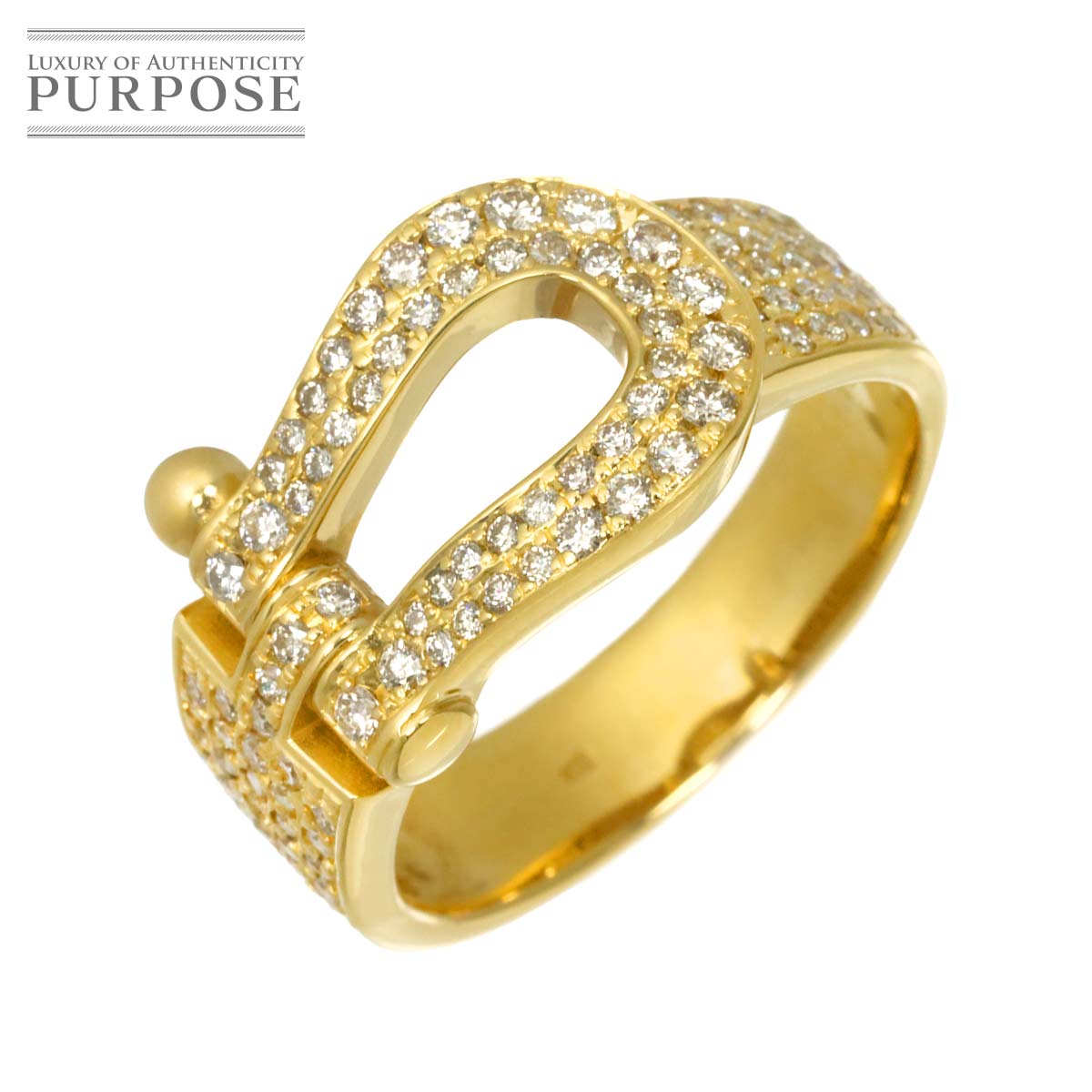 リング 19.5号 ダイヤ 1.05ct K18 YG イエローゴールド 750 指輪 Diamond Ring 90316430