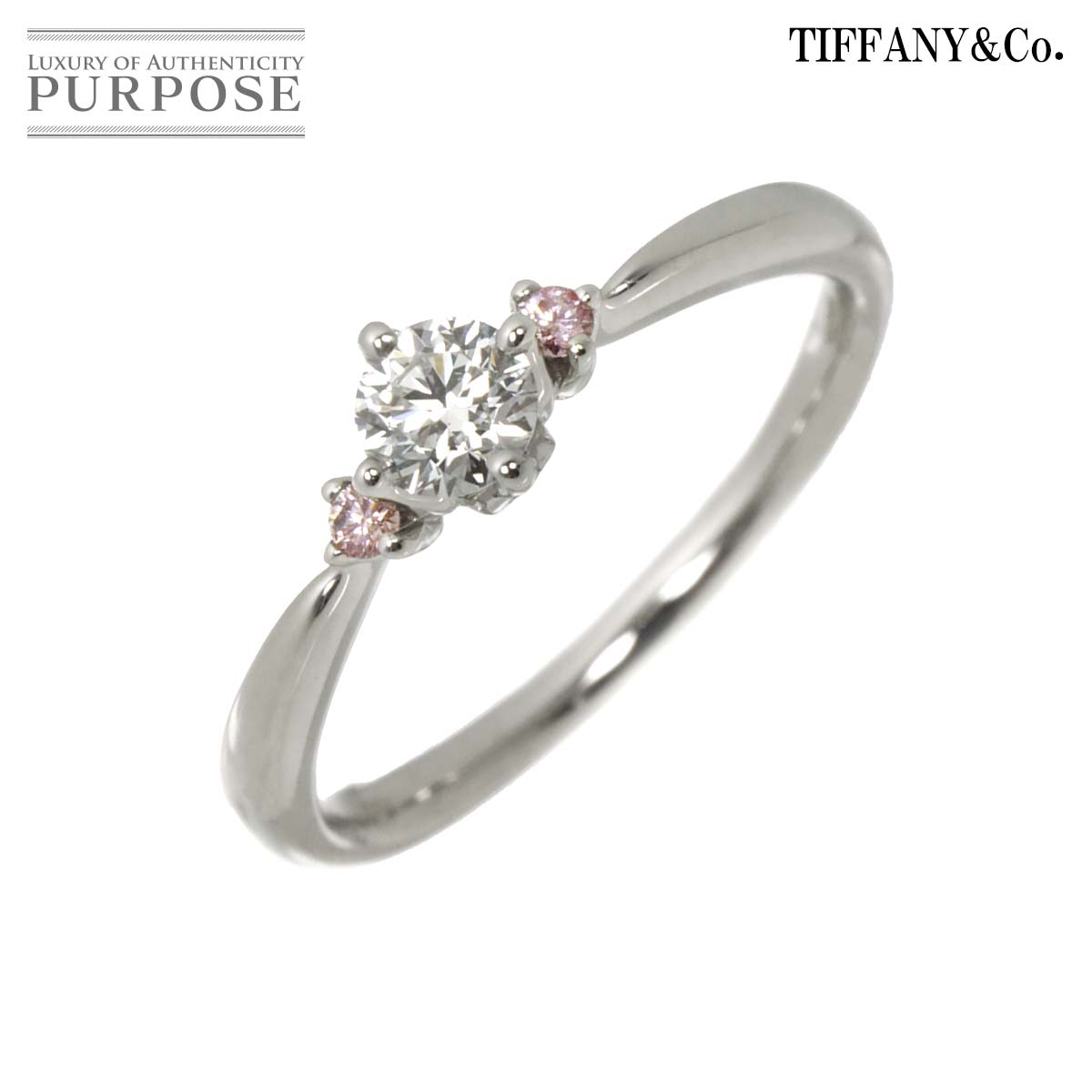 FOREVERMARK ダイヤ 0.23 F/SI1/VG 0.03/0.02ct 9号 リング Pt プラチナ 指輪 Diamond Ring【鑑定書・証明書】 フォーエバーマーク 90315516