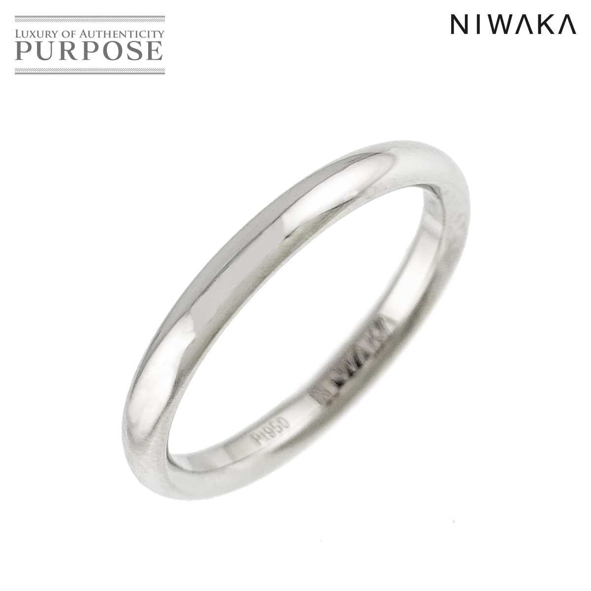 NIWAKA ニワカ 初桜 5号 リング ダイヤ Pt プラチナ 指輪 Diamond Ring