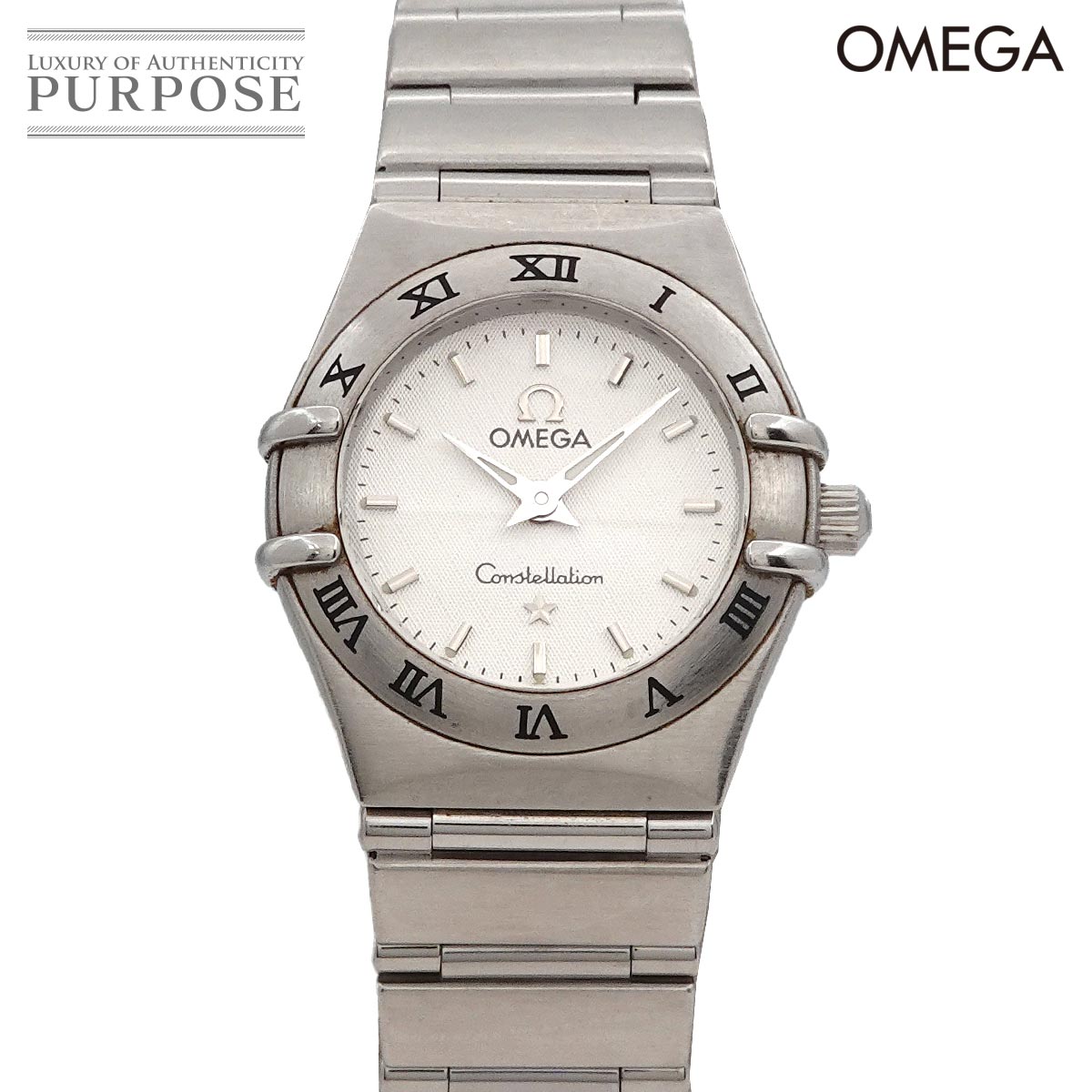 OMEGA コンステレーション ミニ 1562 30 レディース 腕時計 シルバー クォーツ ウォッチ Constellation オメガ 90315425