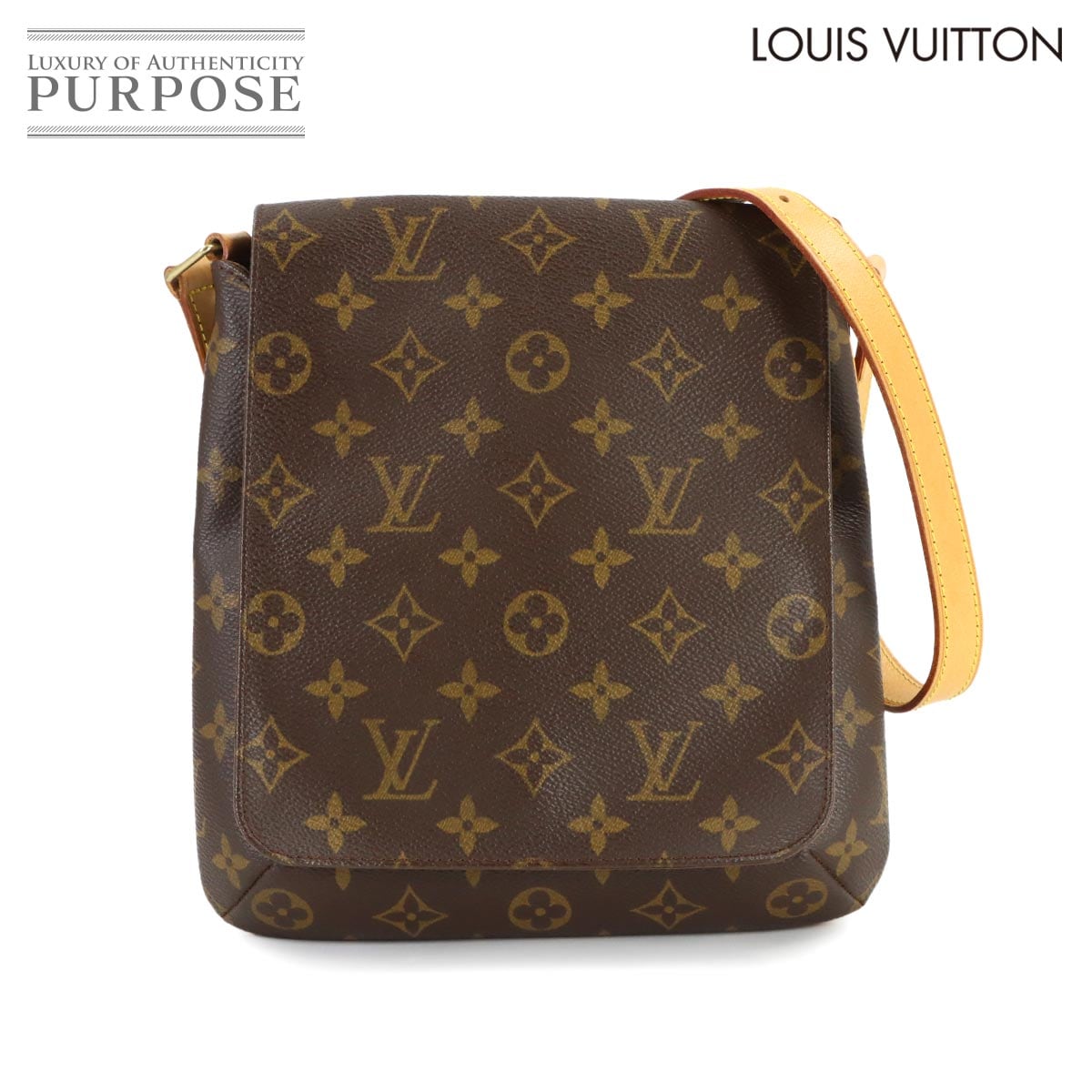 LOUIS VUITTON モノグラム ミュゼット サルサ ショート ショルダー バッグ M51258 Monogram Musette Salsa short ルイ ヴィトン 90316207