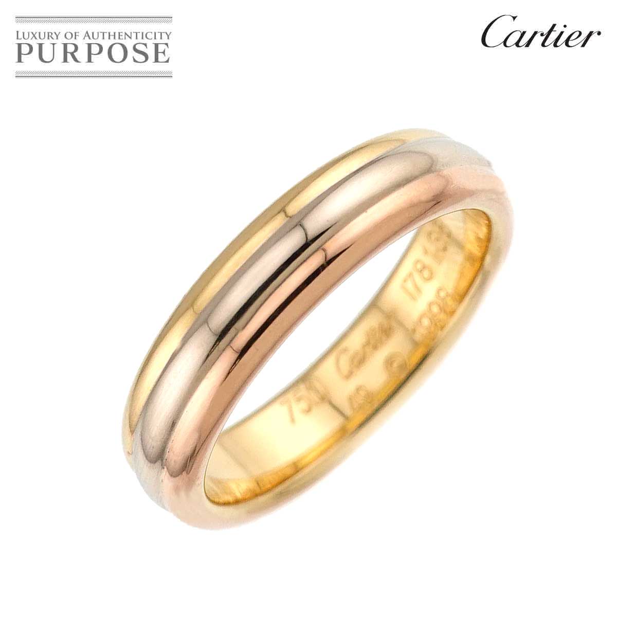 Cartier ヴァンドーム #49 リング K18 YG WG PG スリーゴールド 3カラー 750 指輪 Vendome Ring カルティエ 90318434
