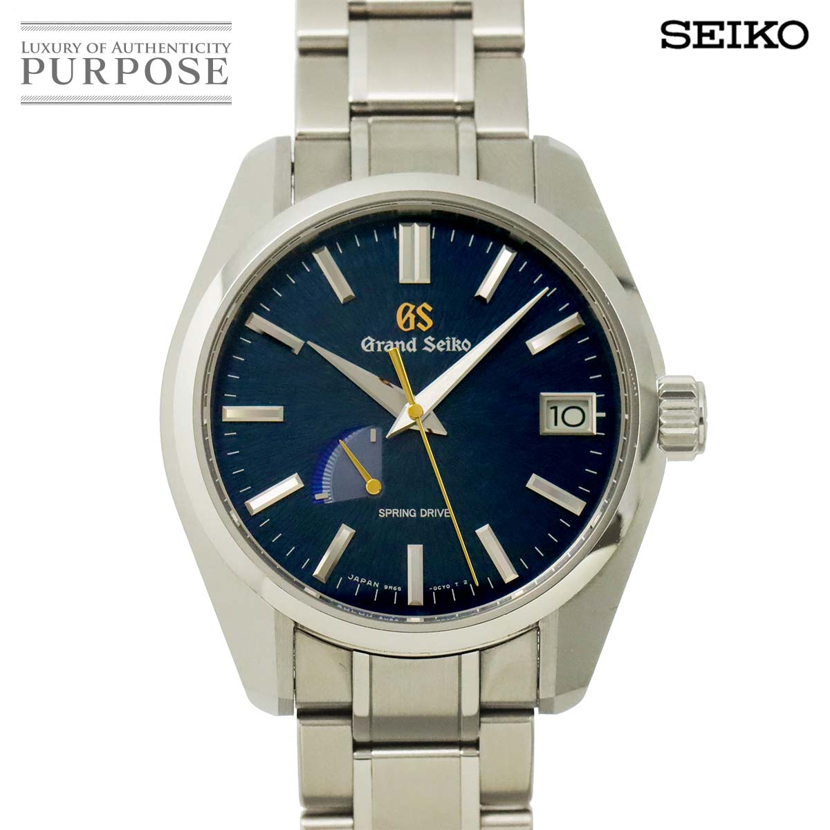 GRAND SEIKO スプリングドライブ SBGA477 アイアイイスズ リミテッドエディション メンズ 腕時計 9R65 0EK0 デイト パワーリザーブ 自動巻き Spring Drive グランドセイコー 90321446