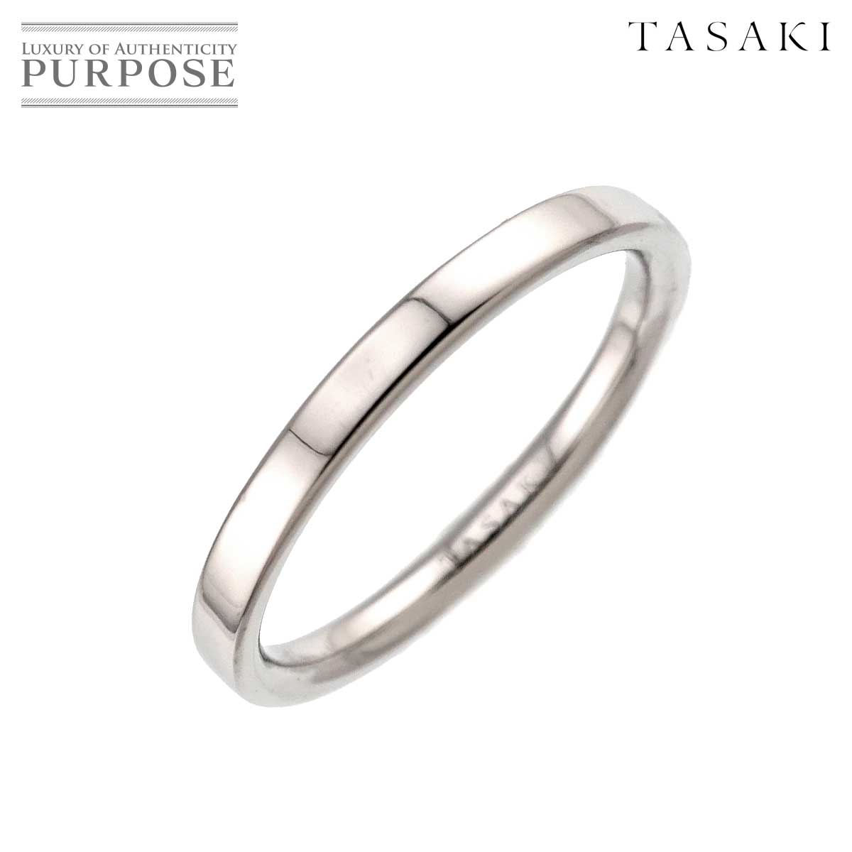 TASAKI スペランザ ライン 17号 リング Pt プラチナ 田崎真珠 指輪 Ring タサキ 90318514