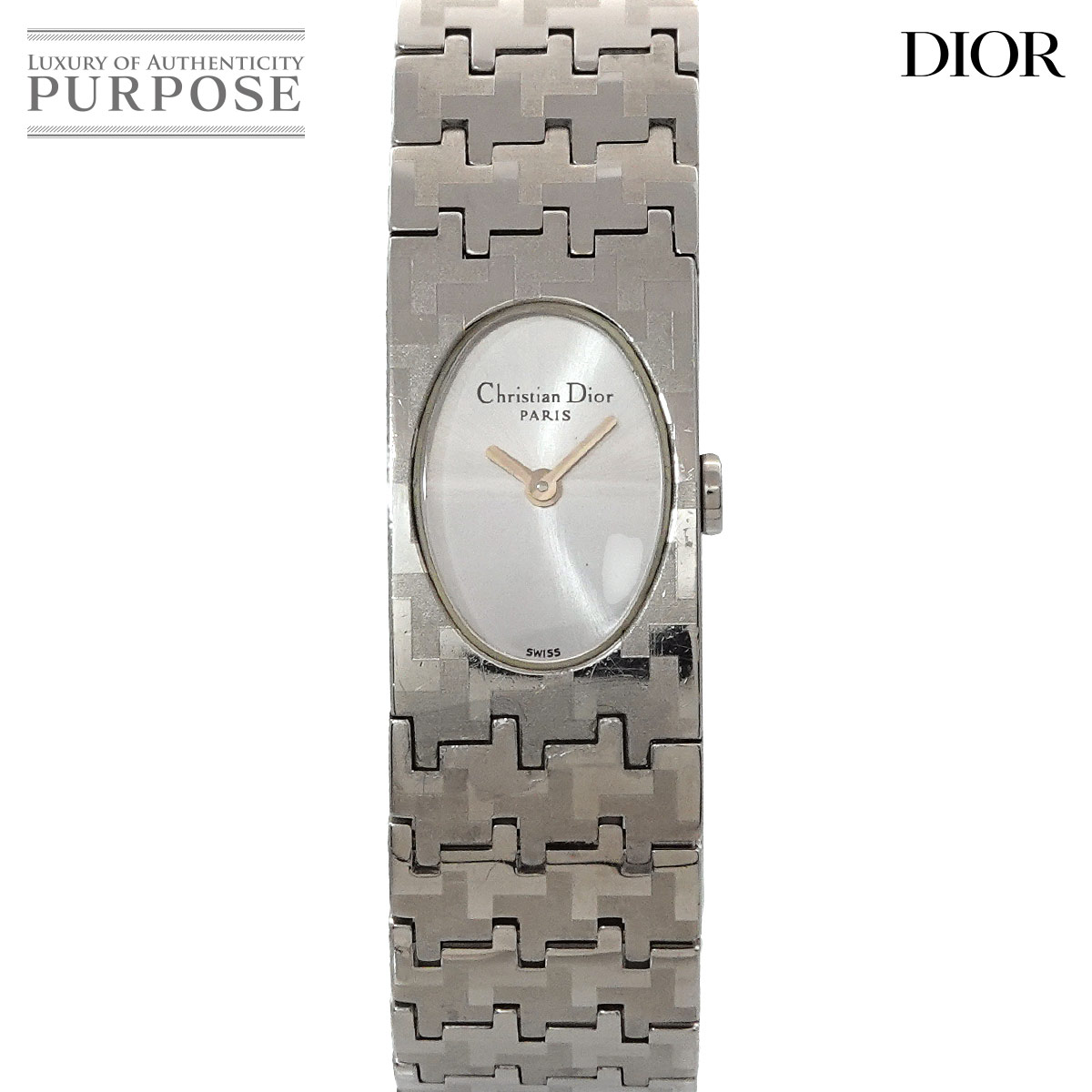 【稼動品】Christian Dior 腕時計 コンビカラー レディース 人気 Christian Dior - 稼動 Dior 腕時計 32.14.02 QZ コンビカラー