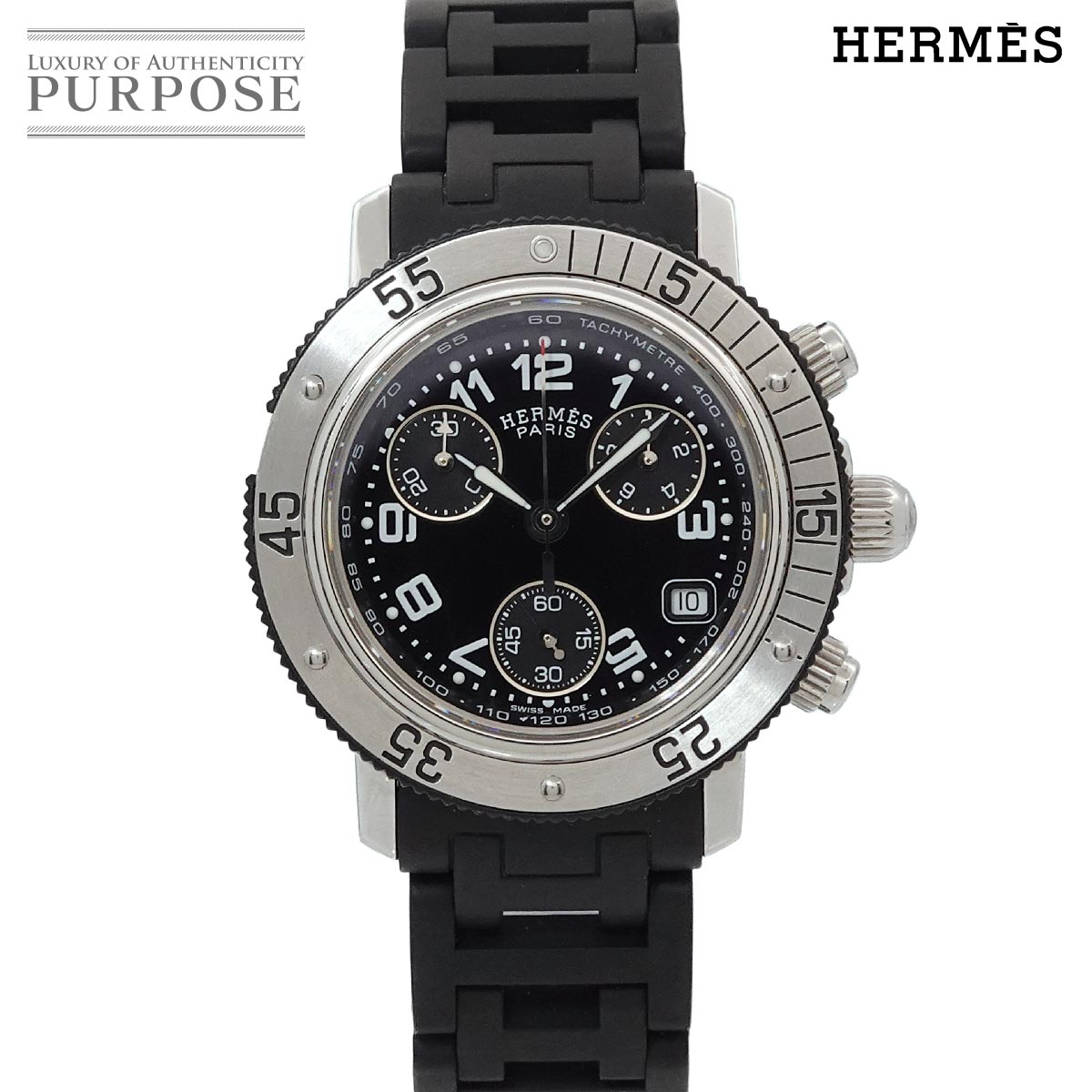 HERMES クリッパーダイバー CL5 210 ヴィンテージ レディース 腕時計