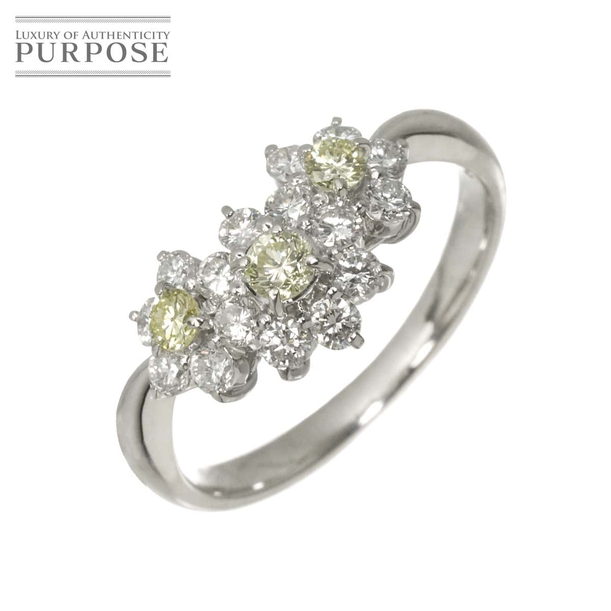 リング 18号 ダイヤ 1.00ct Pt プラチナ 指輪 Diamond Ring 90319267