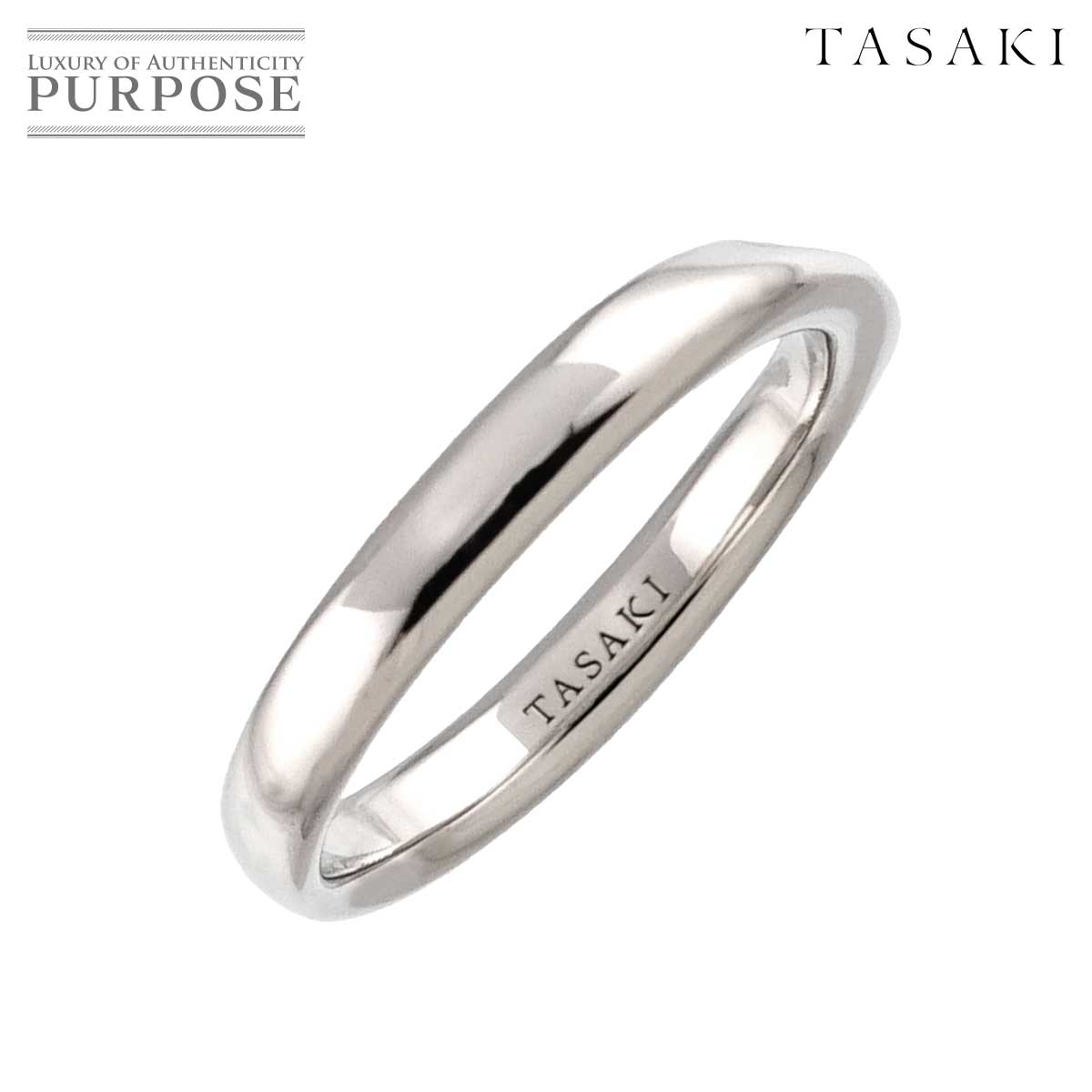 TASAKI 17.5号 リング Pt プラチナ 田崎真珠 指輪 Ring タサキ 90318507