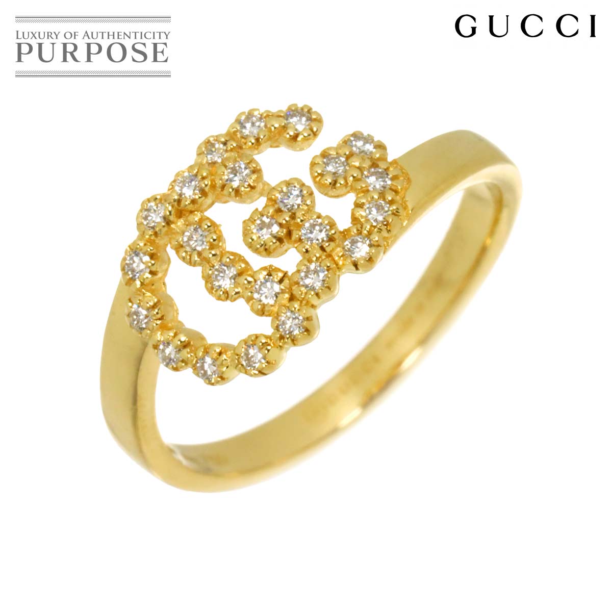 GUCCI アイコン アモール フォーエバー #18 リング K18 WG ホワイト