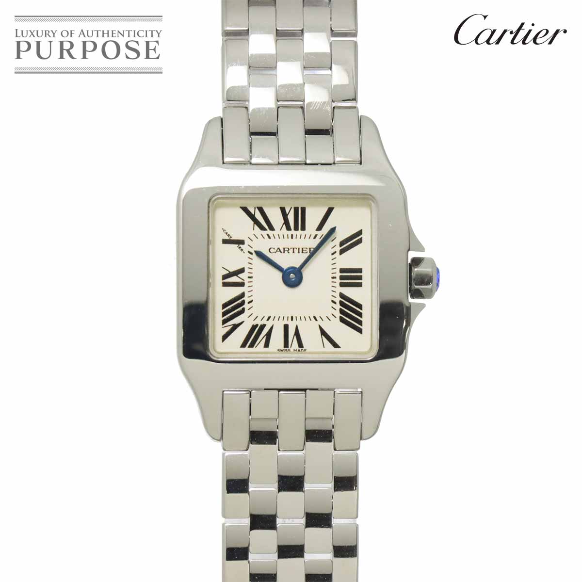 カルティエ Cartier パシャ シータイマー W3140002 レディース 腕時計 ホワイト デイト クォーツ ウォッチ Pasha 90307640 Cartier パシャ シータイマー W3140002 レディース 腕時計 ホワイト