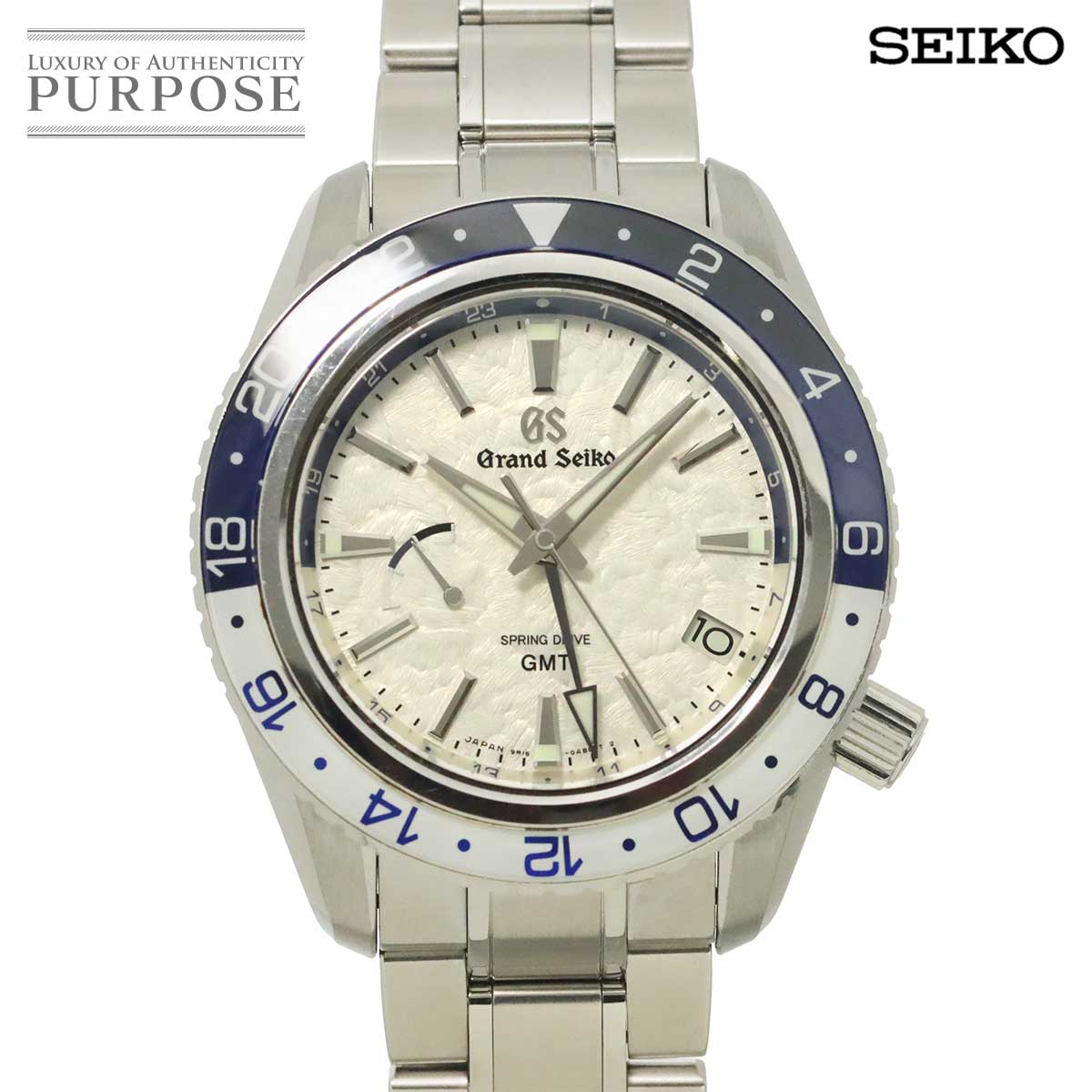 GRAND SEIKO スプリングドライブ スポーツコレクション GMT SBGE275 20周年限定モデル メンズ 腕時計 9R16-0AC0 デイト シュカブラ 自動巻き グランドセイコー 90323304