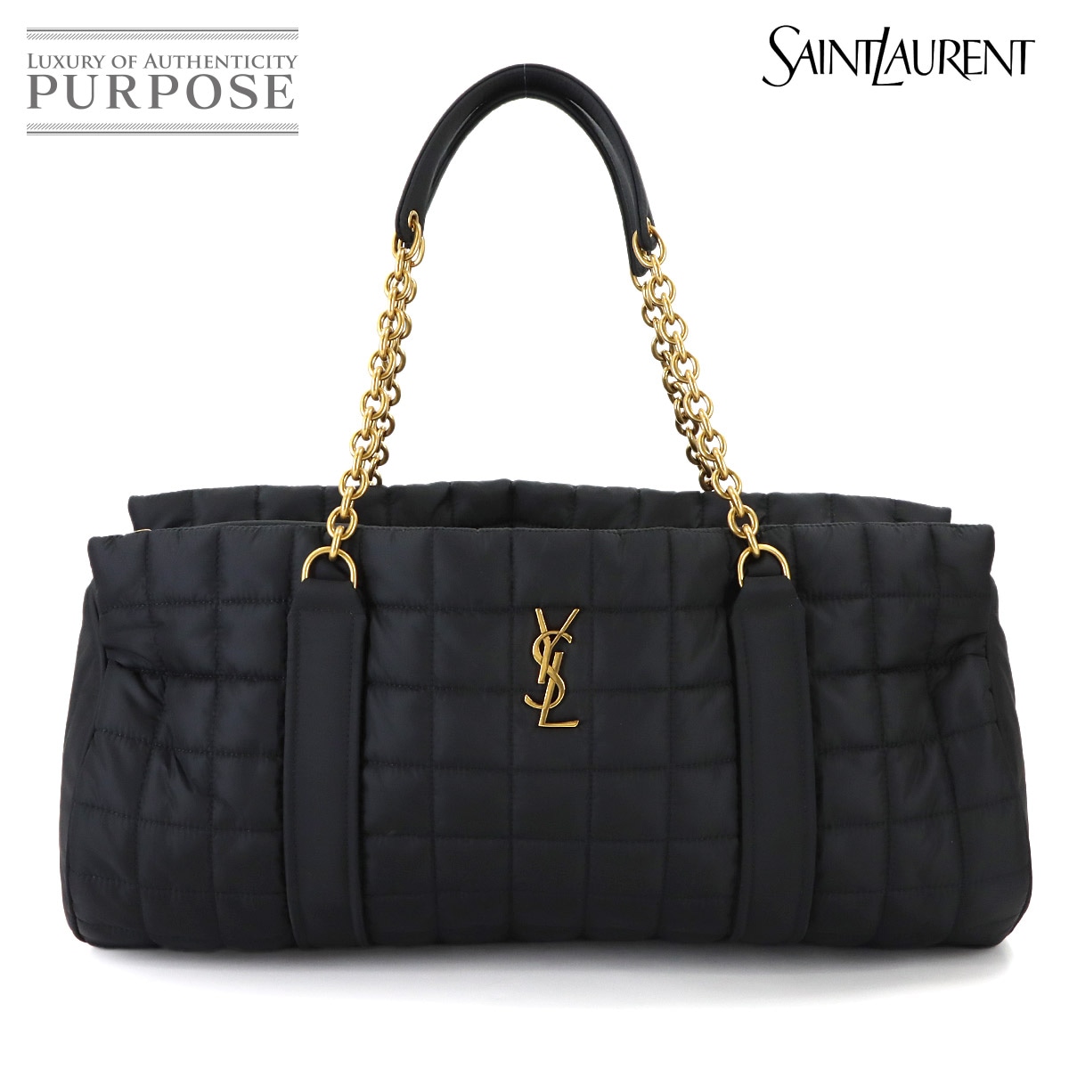 SAINT LAURENT ルル ボーリング ミニ チェーン ショルダー バッグ